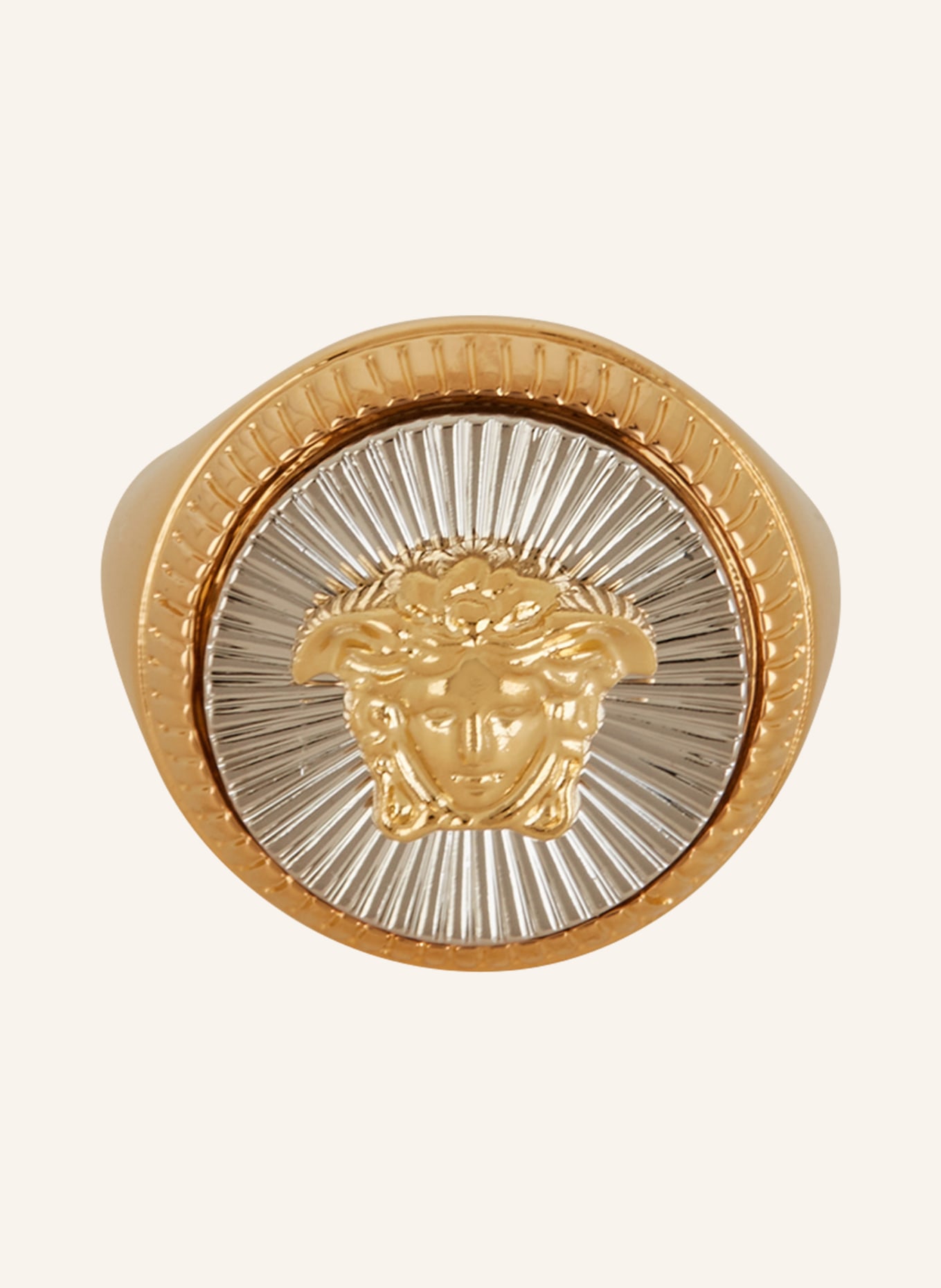 VERSACE Ring MEDUSA BIGGIE, Color: GOLD/ SILVER (Image 2)