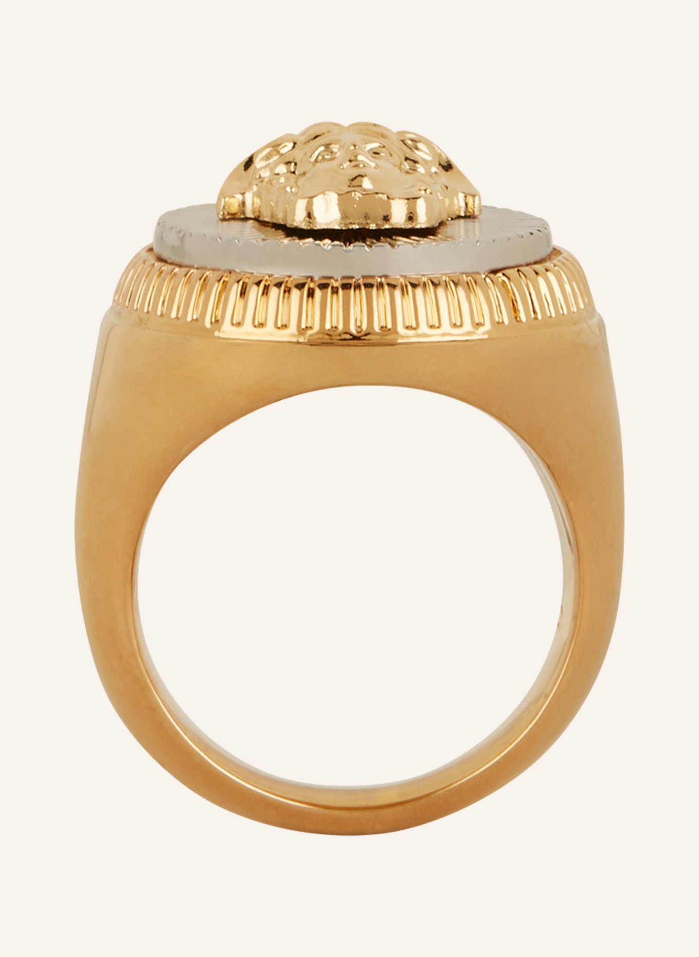VERSACE Ring MEDUSA BIGGIE, Color: GOLD/ SILVER (Image 3)