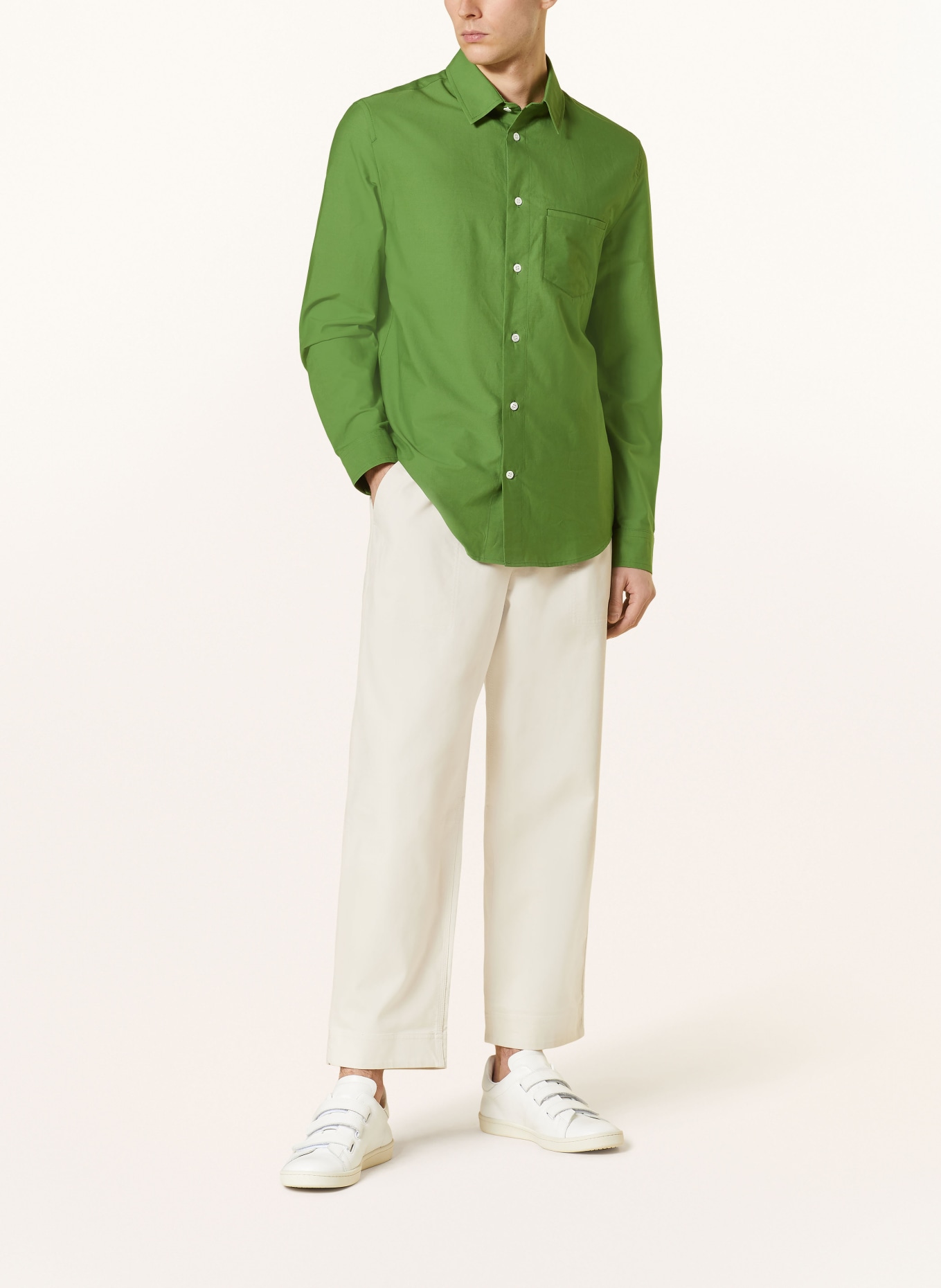 COS Shirt regular fit, Color: GREEN (Image 2)