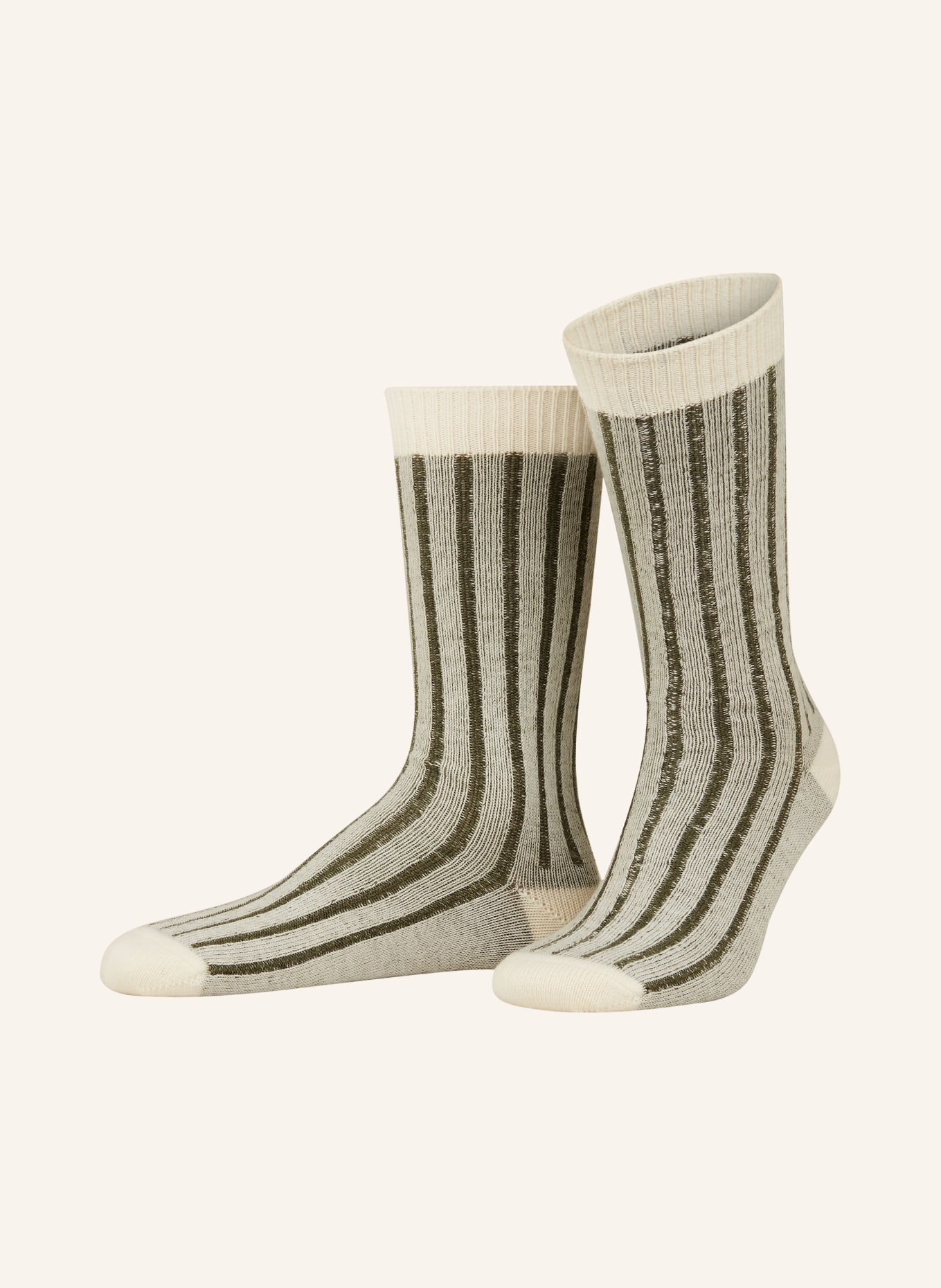 COS Socks, Color: 001 KHAKI GREEN (Image 1)