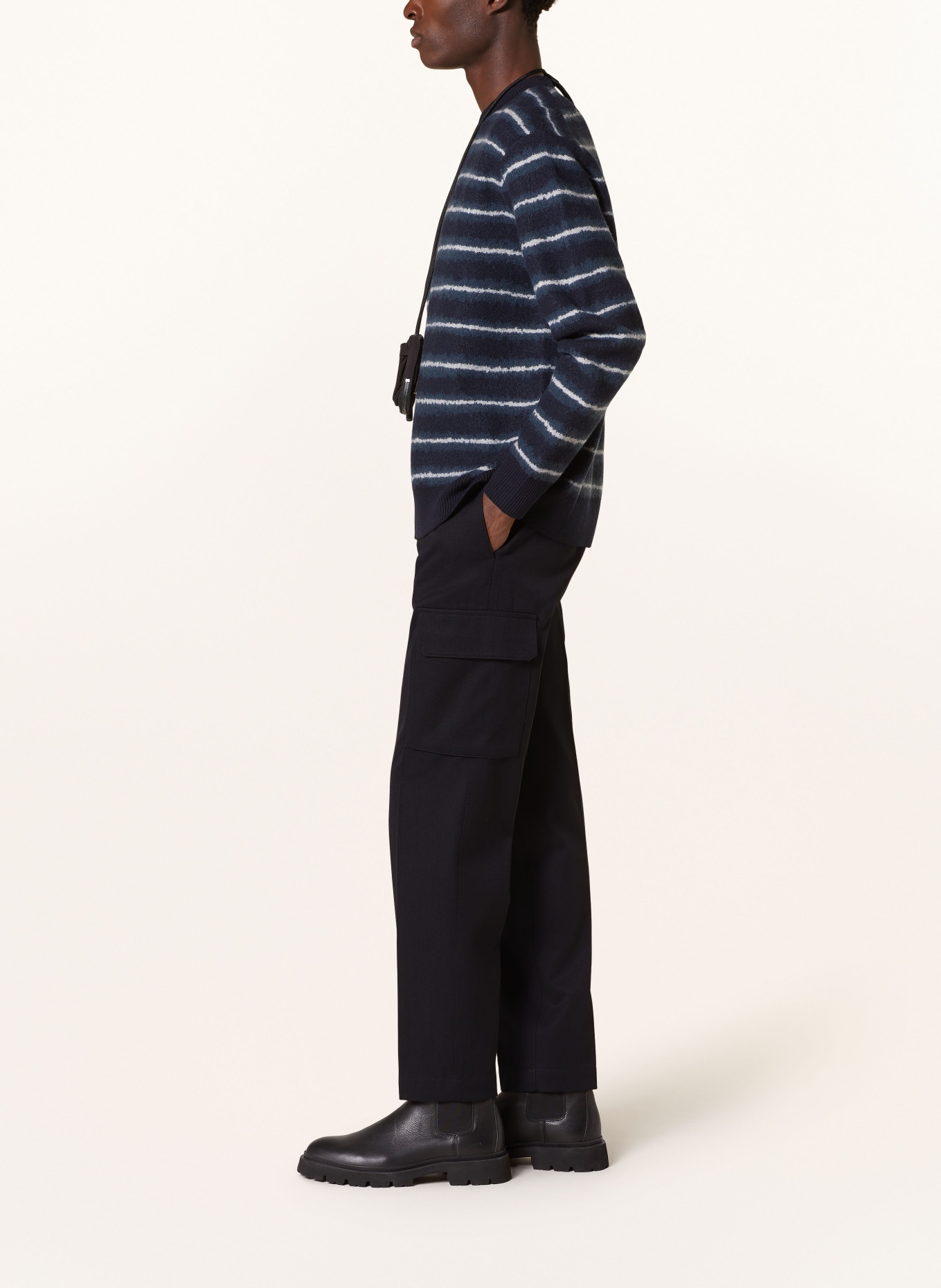 COS Cargo pants extra slim fit, Color: DARK BLUE (Image 4)