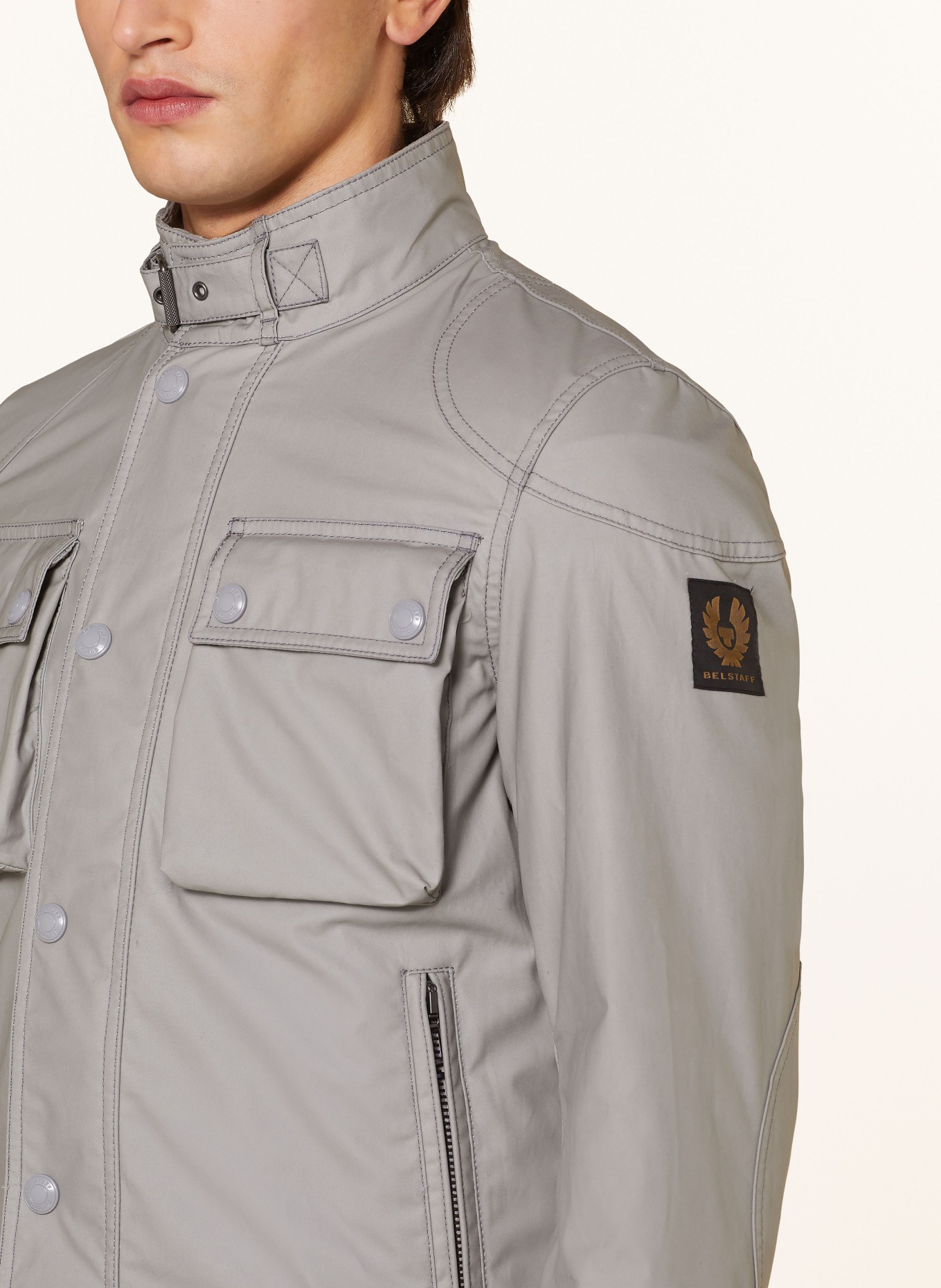 BELSTAFF Jacket RACEMASTER, Color: GRAY (Image 4)