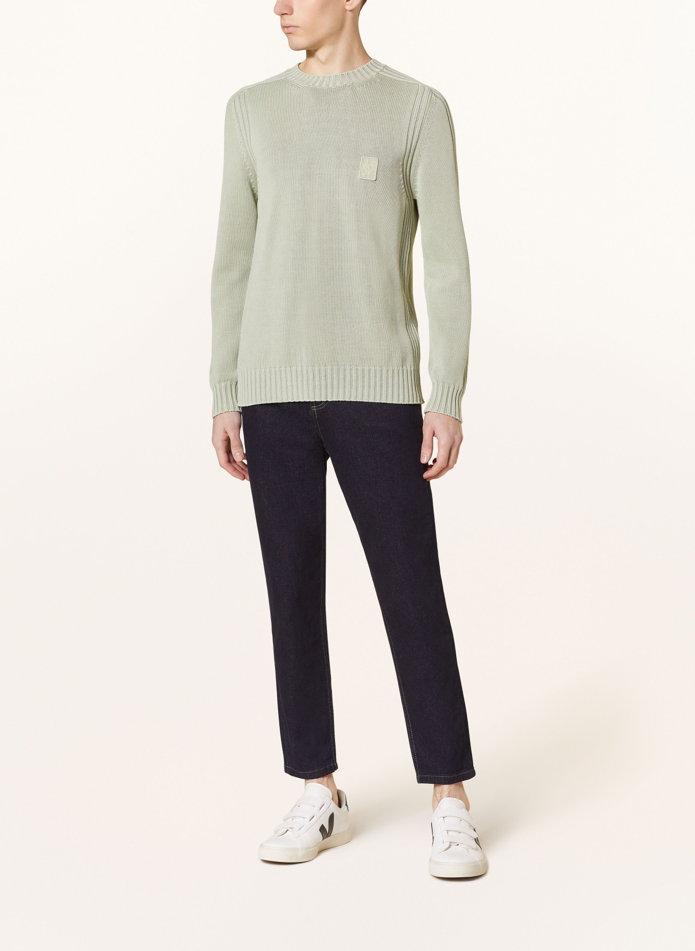 BELSTAFF Sweater, Color: LIGHT GREEN (Image 2)