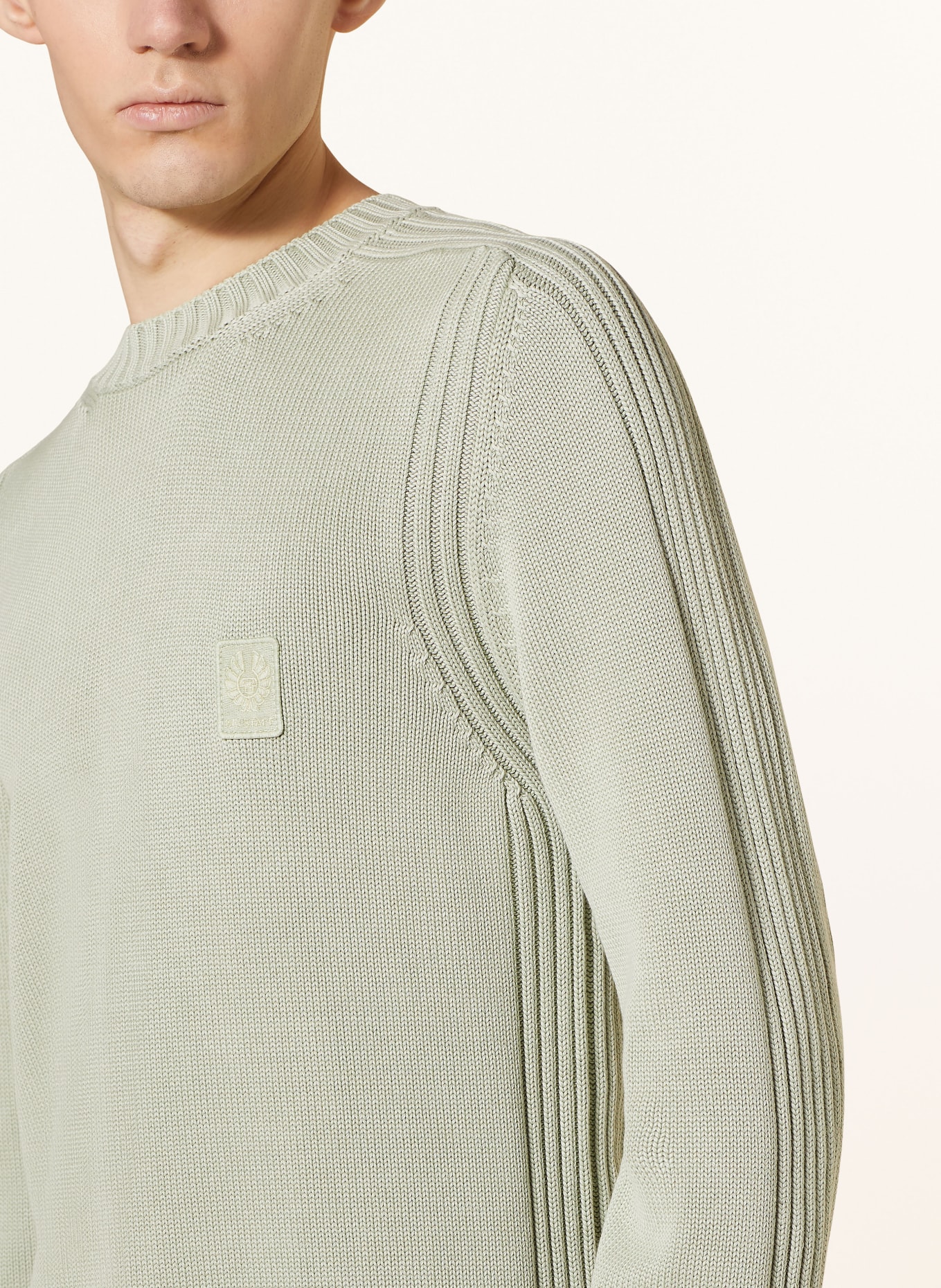 BELSTAFF Sweater, Color: LIGHT GREEN (Image 4)