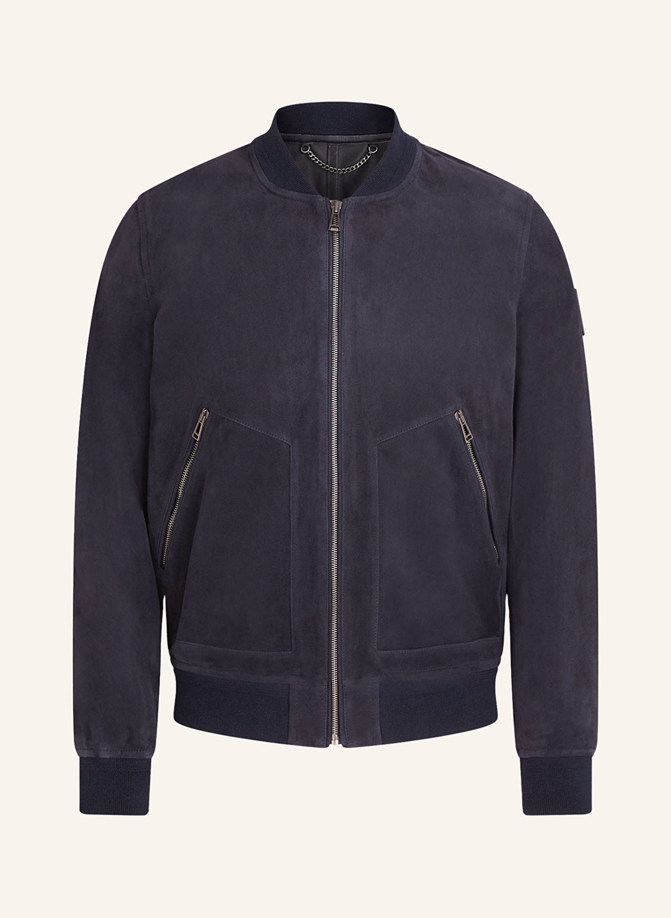 BELSTAFF Leather jacket CONTINENTAL, Color: DARK BLUE (Image 1)
