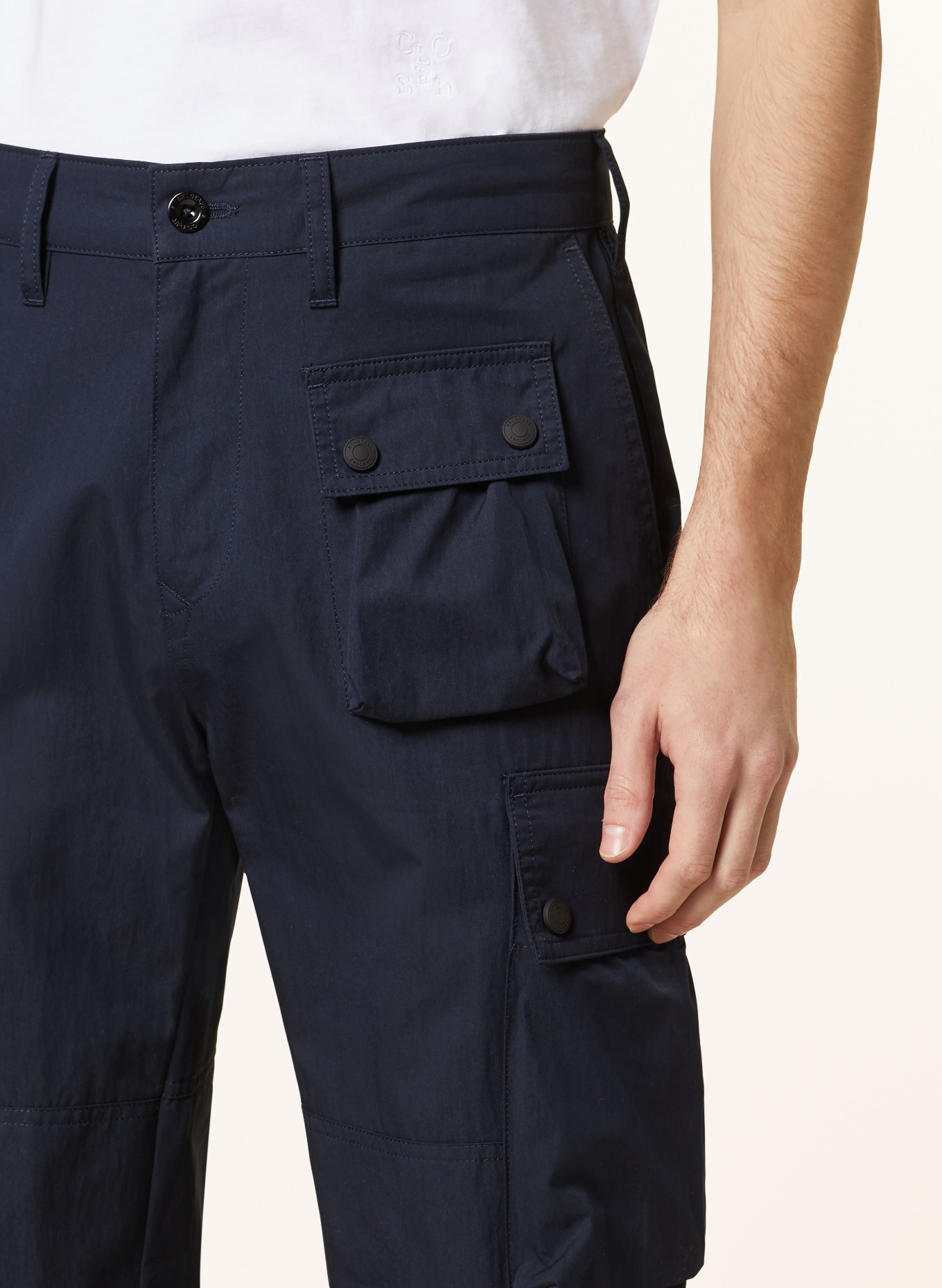 BELSTAFF Cargo kalhoty TRIALMASTER Extra Slim Fit, Barva: TMAVĚ MODRÁ (Obrázek 5)