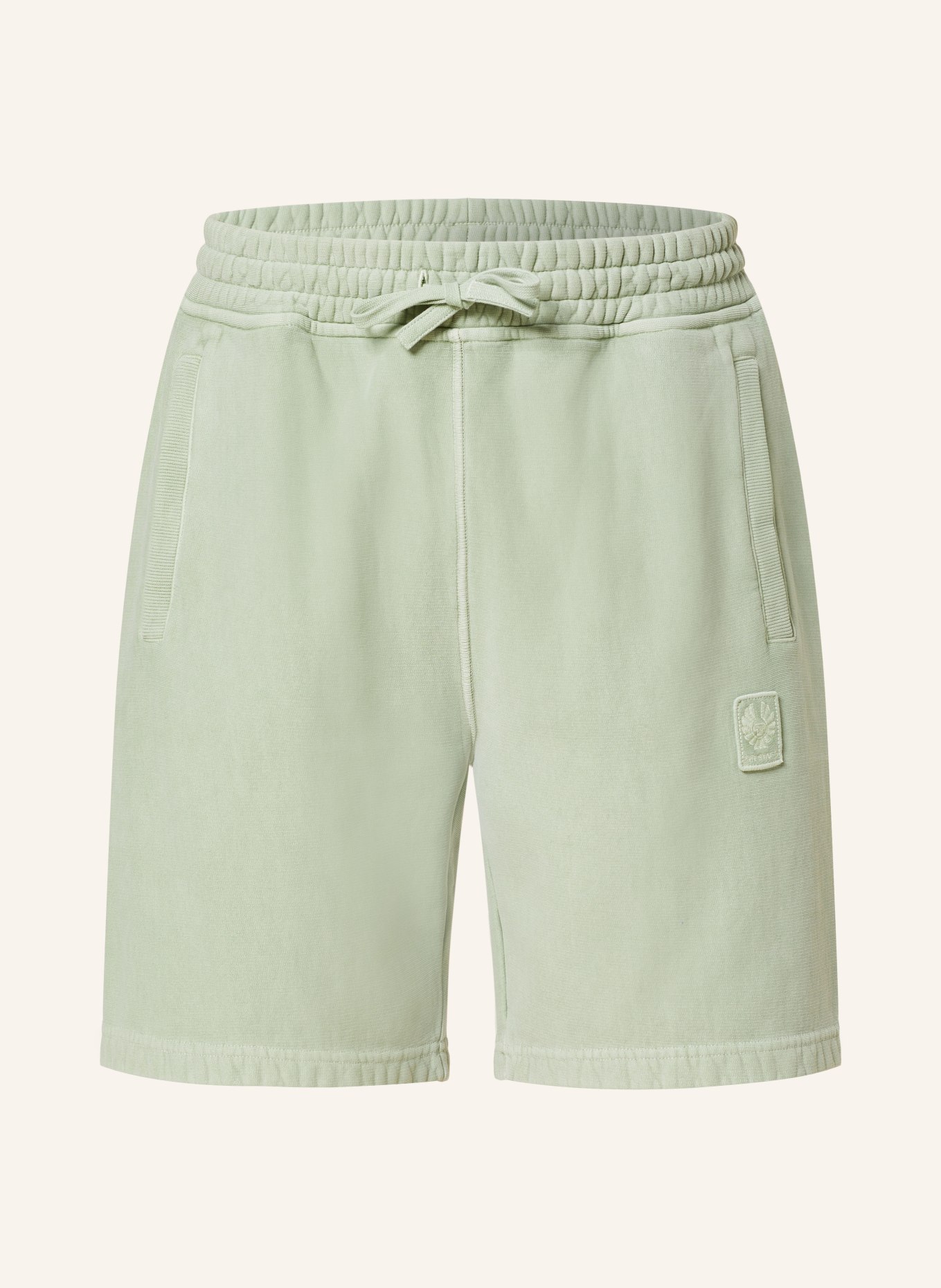 BELSTAFF Sweat shorts, Color: GREEN (Image 1)