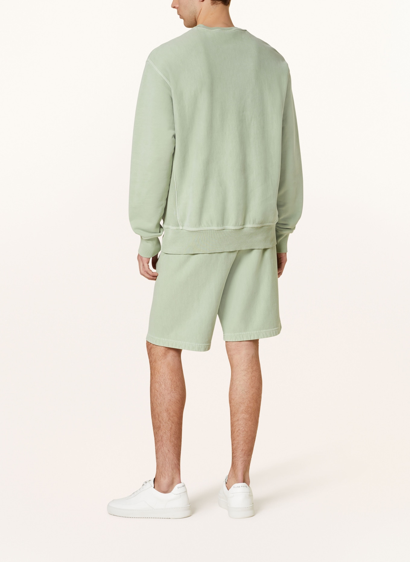 BELSTAFF Sweat shorts, Color: GREEN (Image 3)