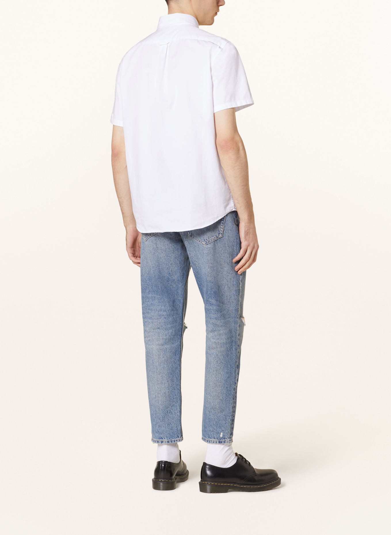 BELSTAFF Short sleeve shirt regular fit, Color: WHITE (Image 3)