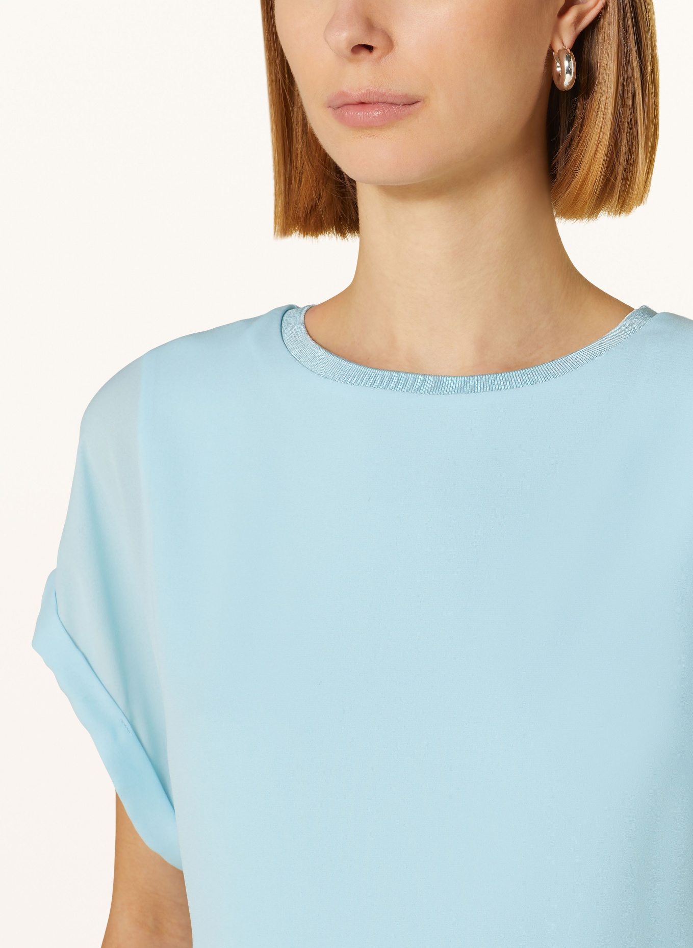 s.Oliver BLACK LABEL Shirt blouse, Color: TURQUOISE (Image 4)