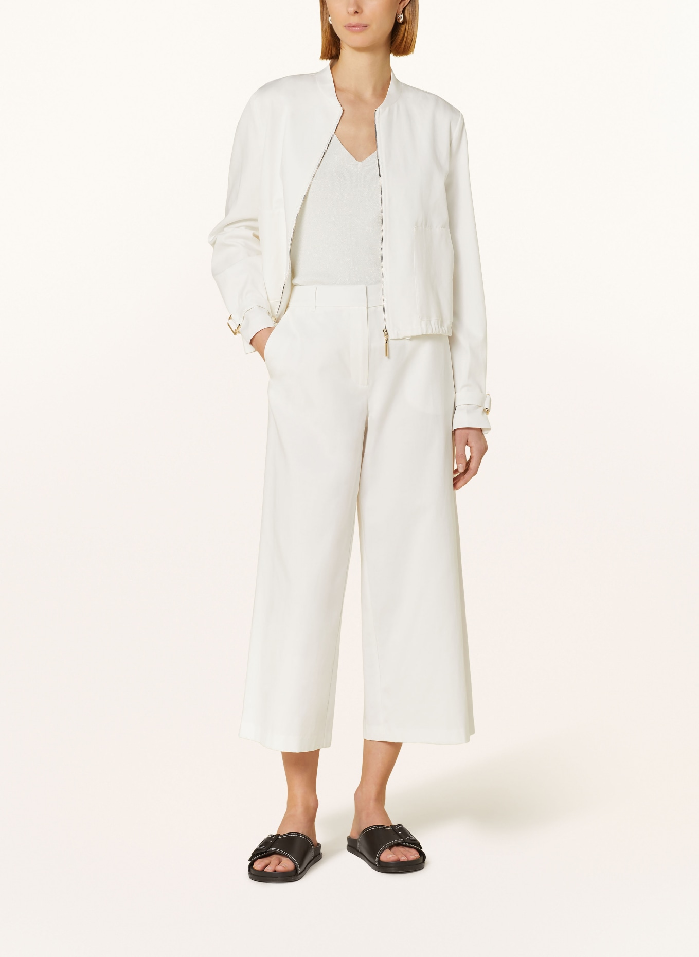 s.Oliver BLACK LABEL Culottes, Color: WHITE (Image 2)