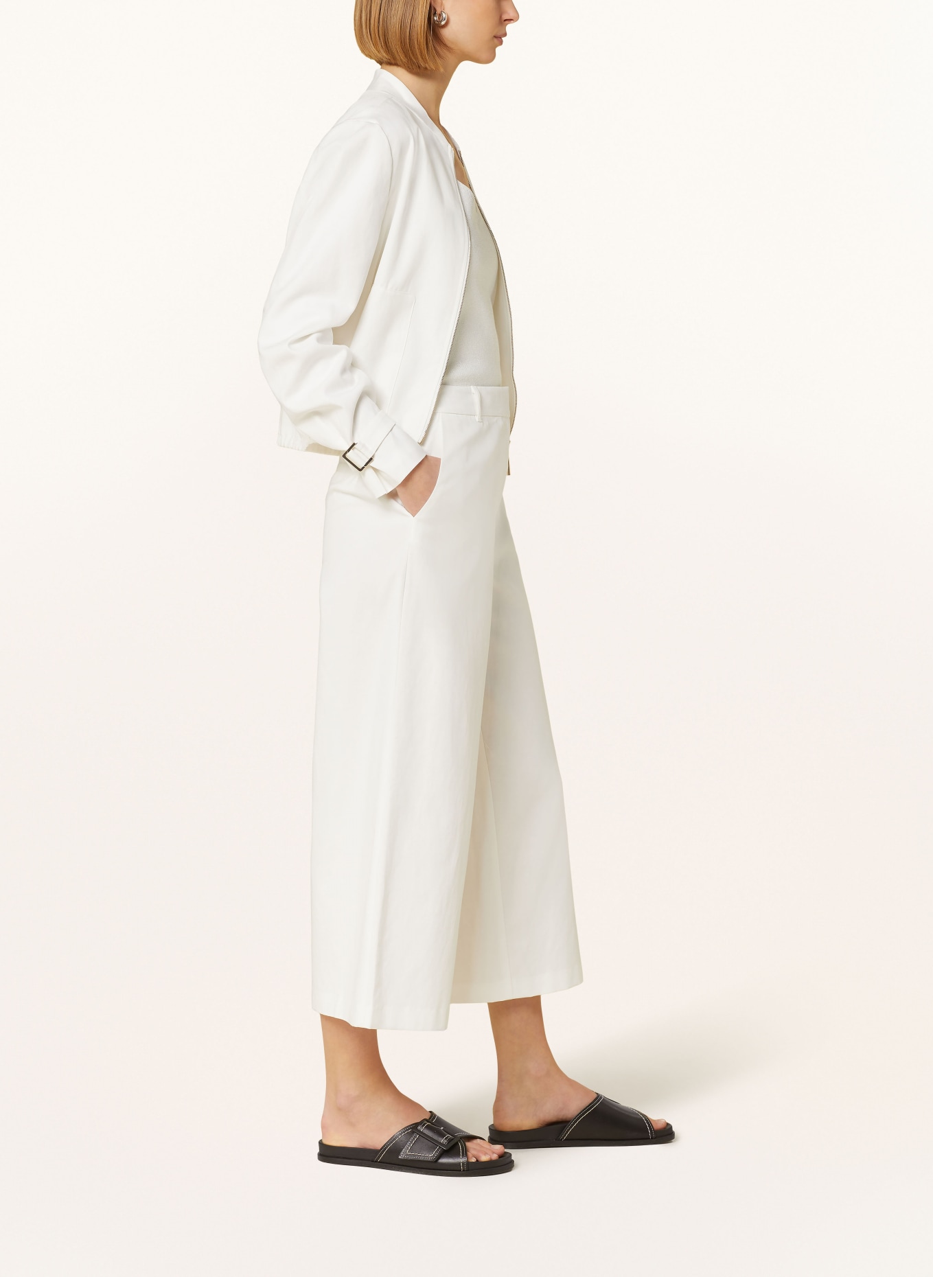 s.Oliver BLACK LABEL Culottes, Color: WHITE (Image 4)