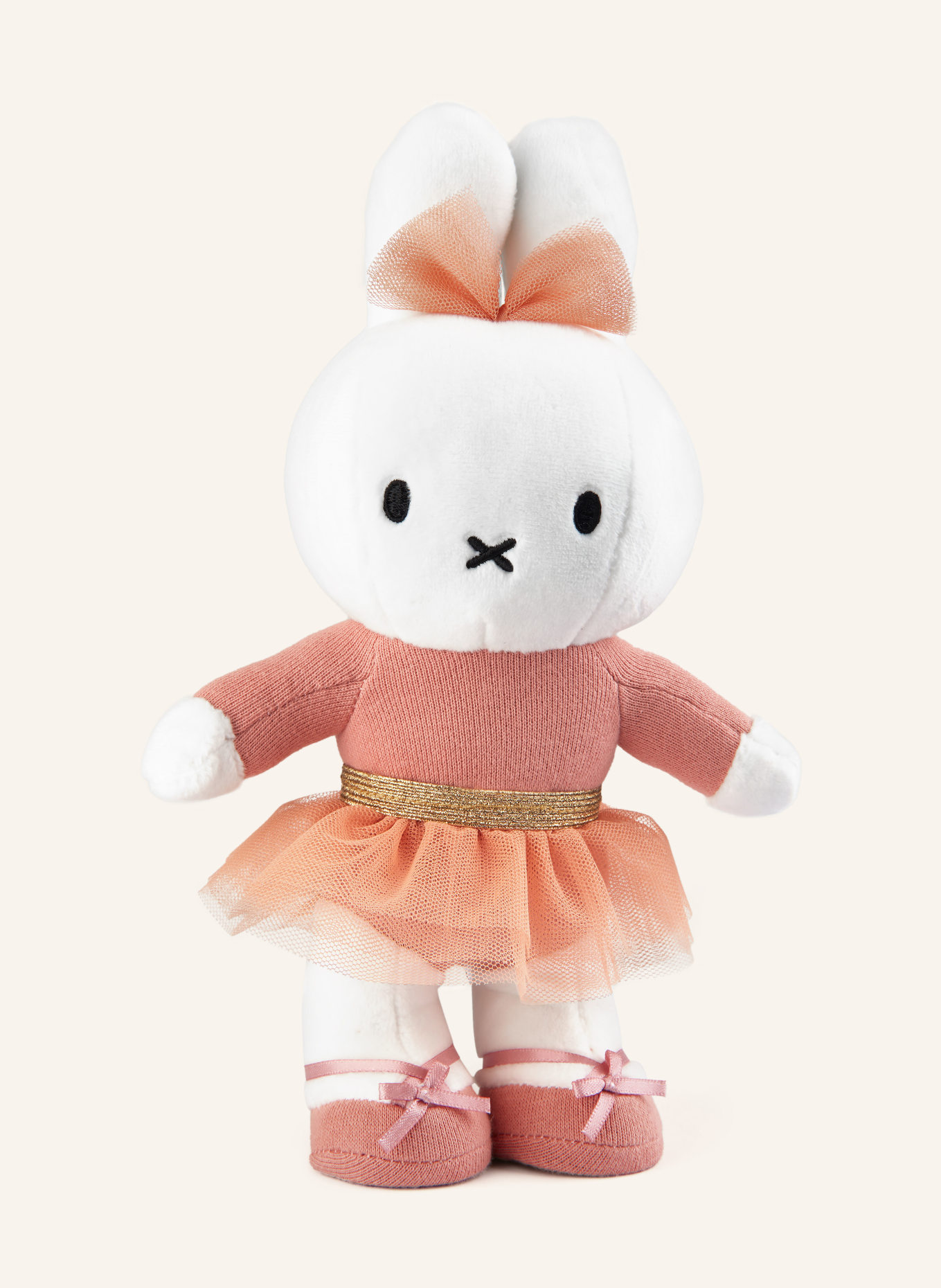 miffy Kaninchen-Kuscheltier, Farbe: WEISS/ ROSÉ (Bild 1)