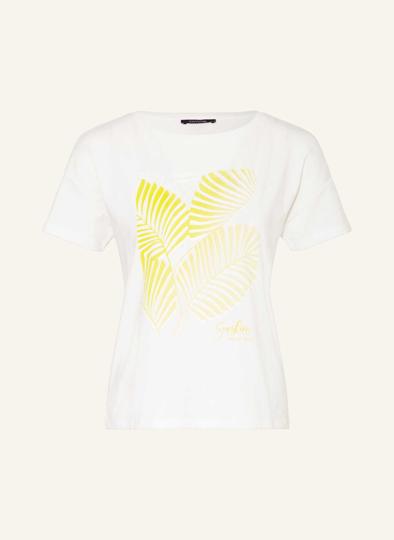 comma T-shirt, Kolor: BIAŁY (Obrazek 1)