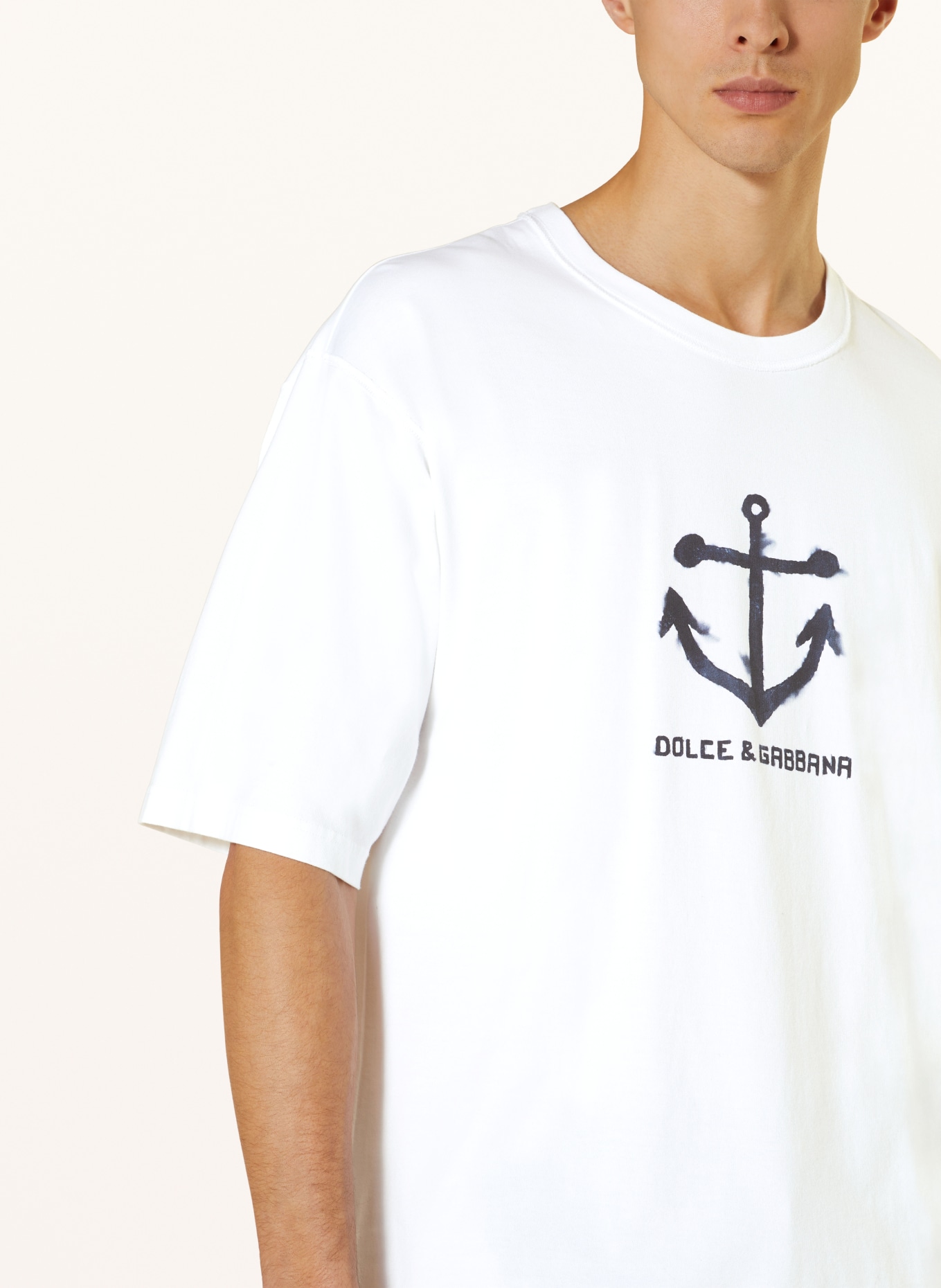 DOLCE & GABBANA T-shirt, Kolor: BIAŁY (Obrazek 4)
