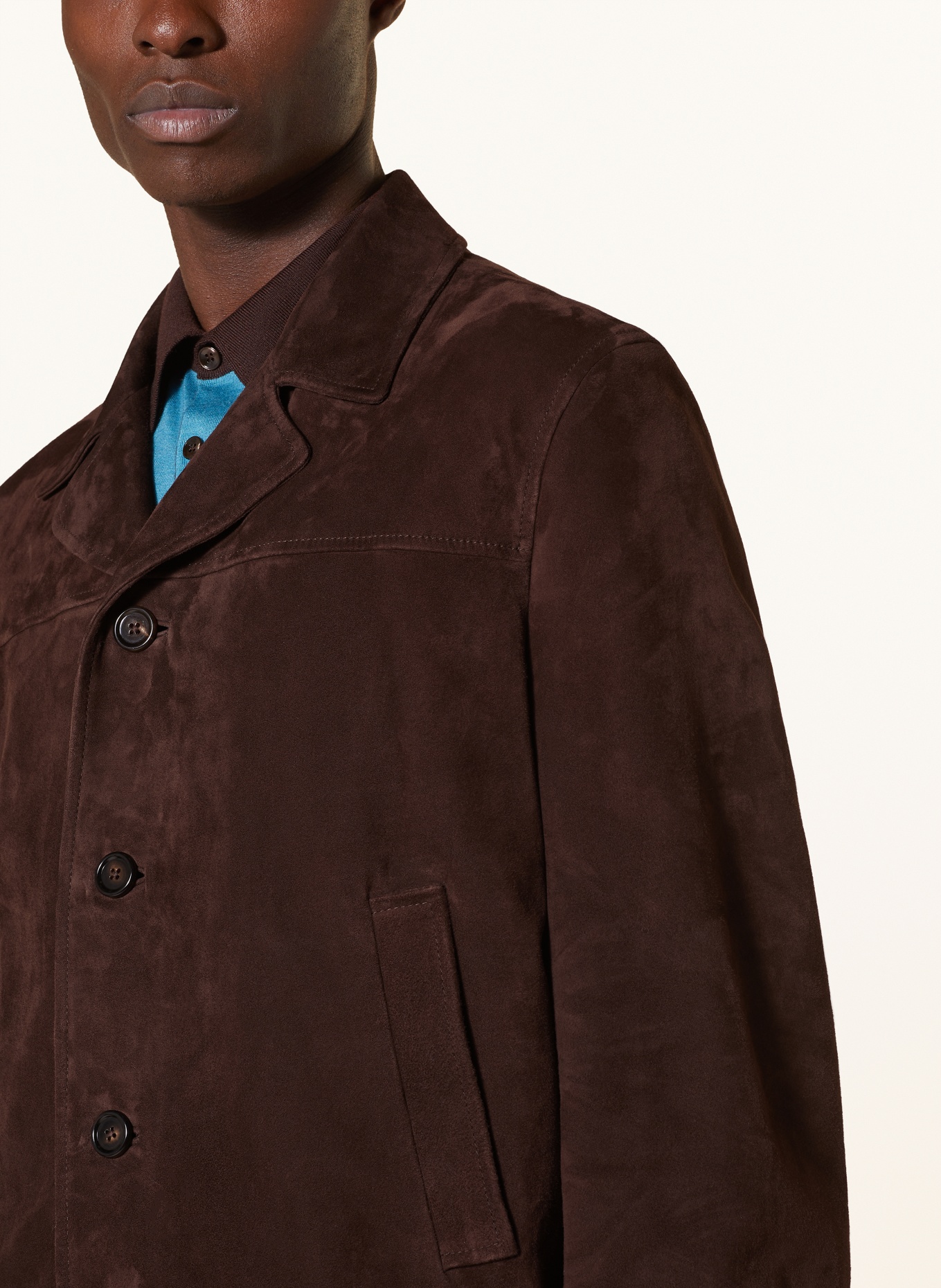 DOLCE & GABBANA Leather jacket, Color: BROWN (Image 4)