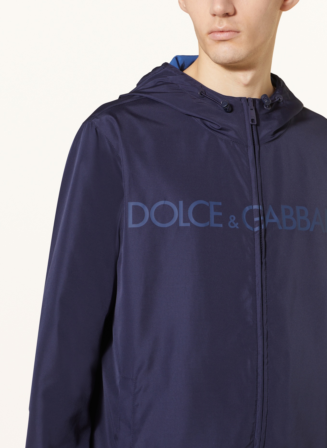 DOLCE & GABBANA Reversible jacket, Color: DARK BLUE (Image 5)