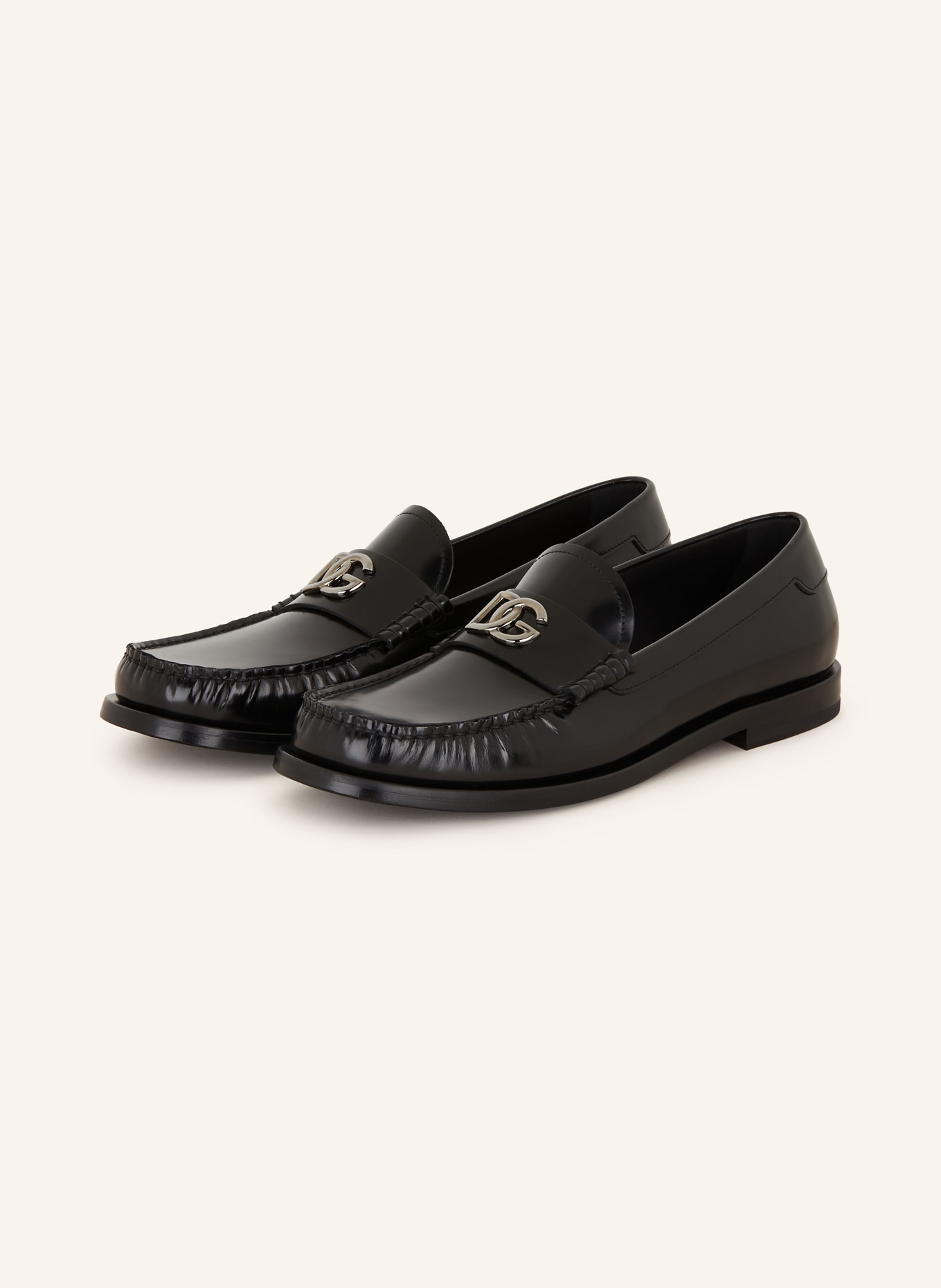 DOLCE & GABBANA Loafers, Color: BLACK (Image 1)