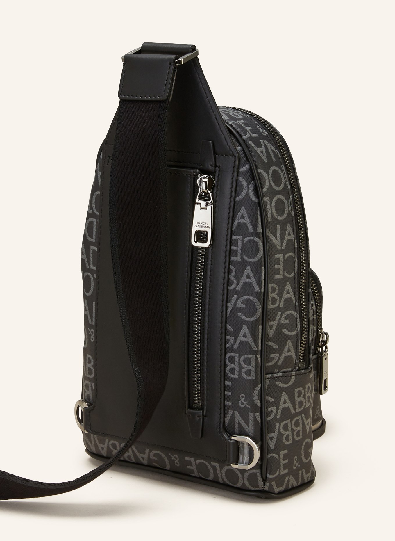 DOLCE & GABBANA Crossbody bag, Color: BLACK/ GRAY (Image 2)