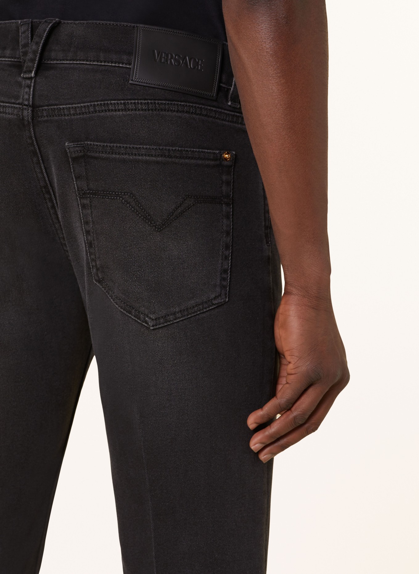 VERSACE Jeans skinny fit, Color: BLACK (Image 6)