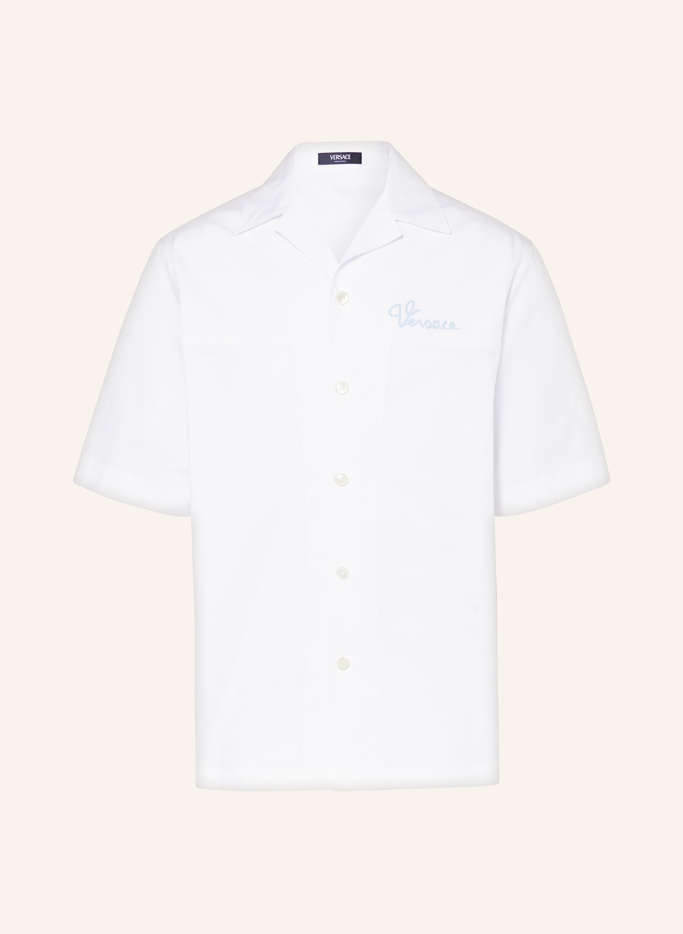 VERSACE Resort shirt comfort fit, Color: WHITE (Image 1)