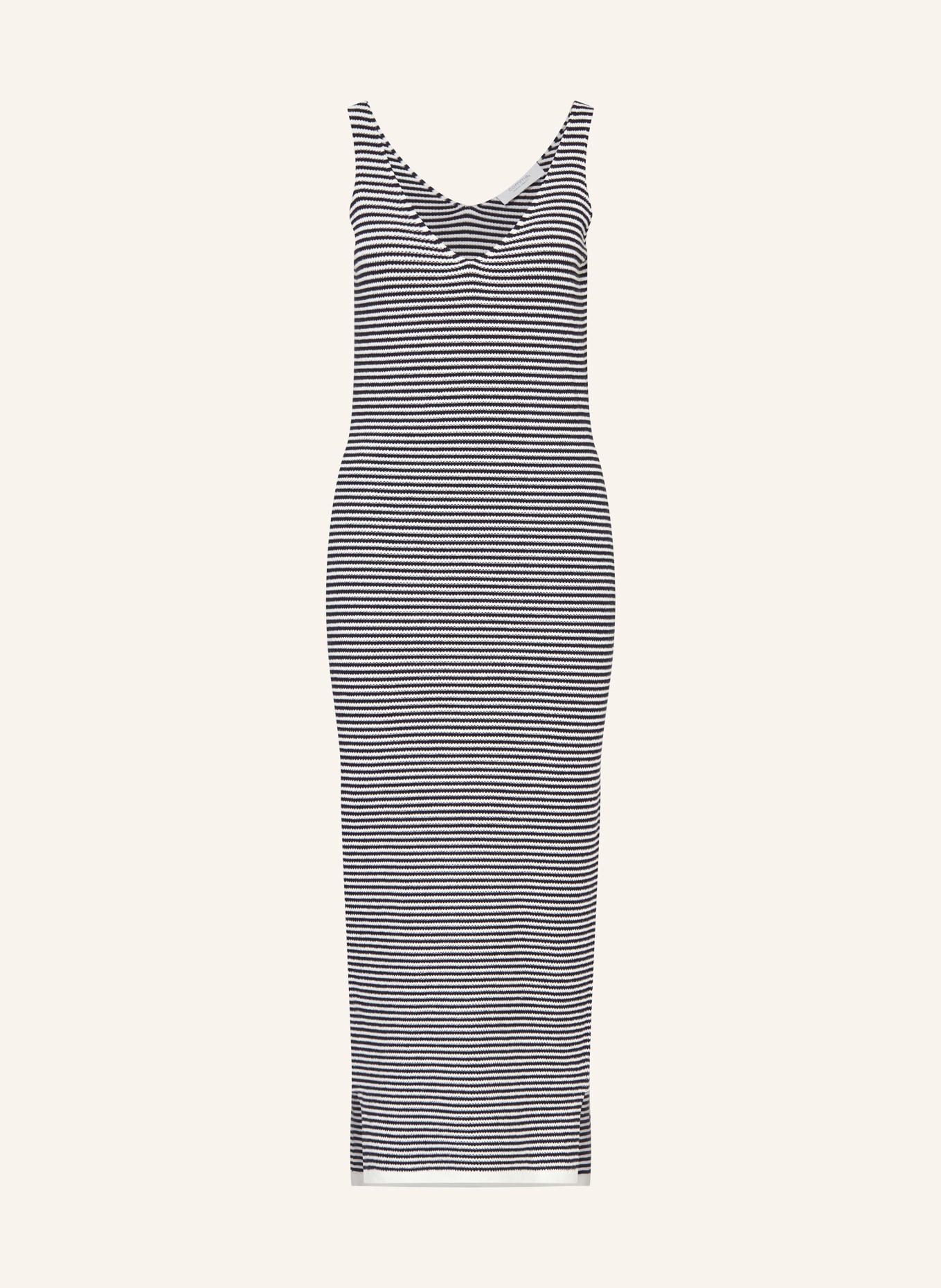 comma casual identity Knit dress, Color: BLACK/ WHITE (Image 1)