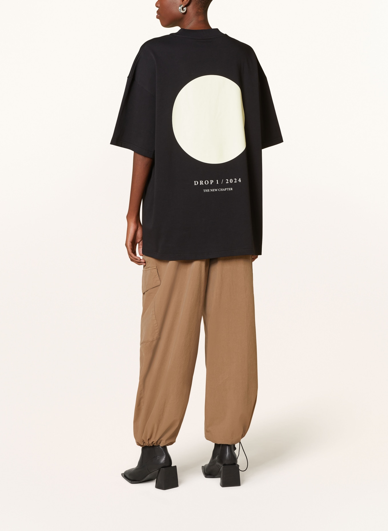 KARO KAUER Oversized-Shirt, Farbe: SCHWARZ (Bild 3)