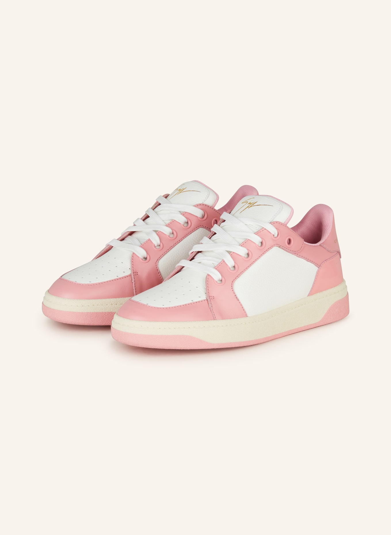 GIUSEPPE ZANOTTI DESIGN Sneakers, Color: WHITE/ PINK (Image 1)