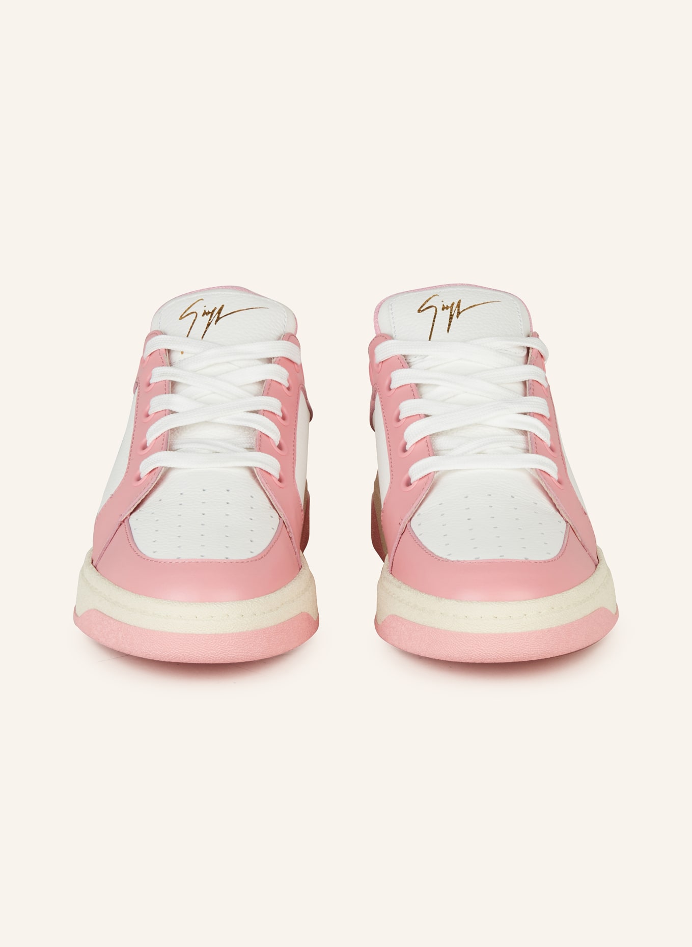 GIUSEPPE ZANOTTI DESIGN Sneakers, Color: WHITE/ PINK (Image 3)
