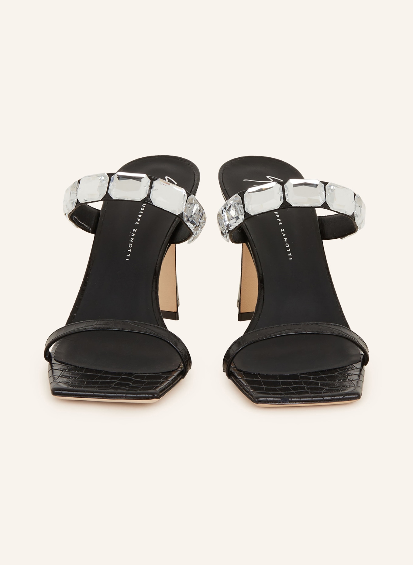 GIUSEPPE ZANOTTI DESIGN Sandals CLANDESTINO, Color: BLACK (Image 3)