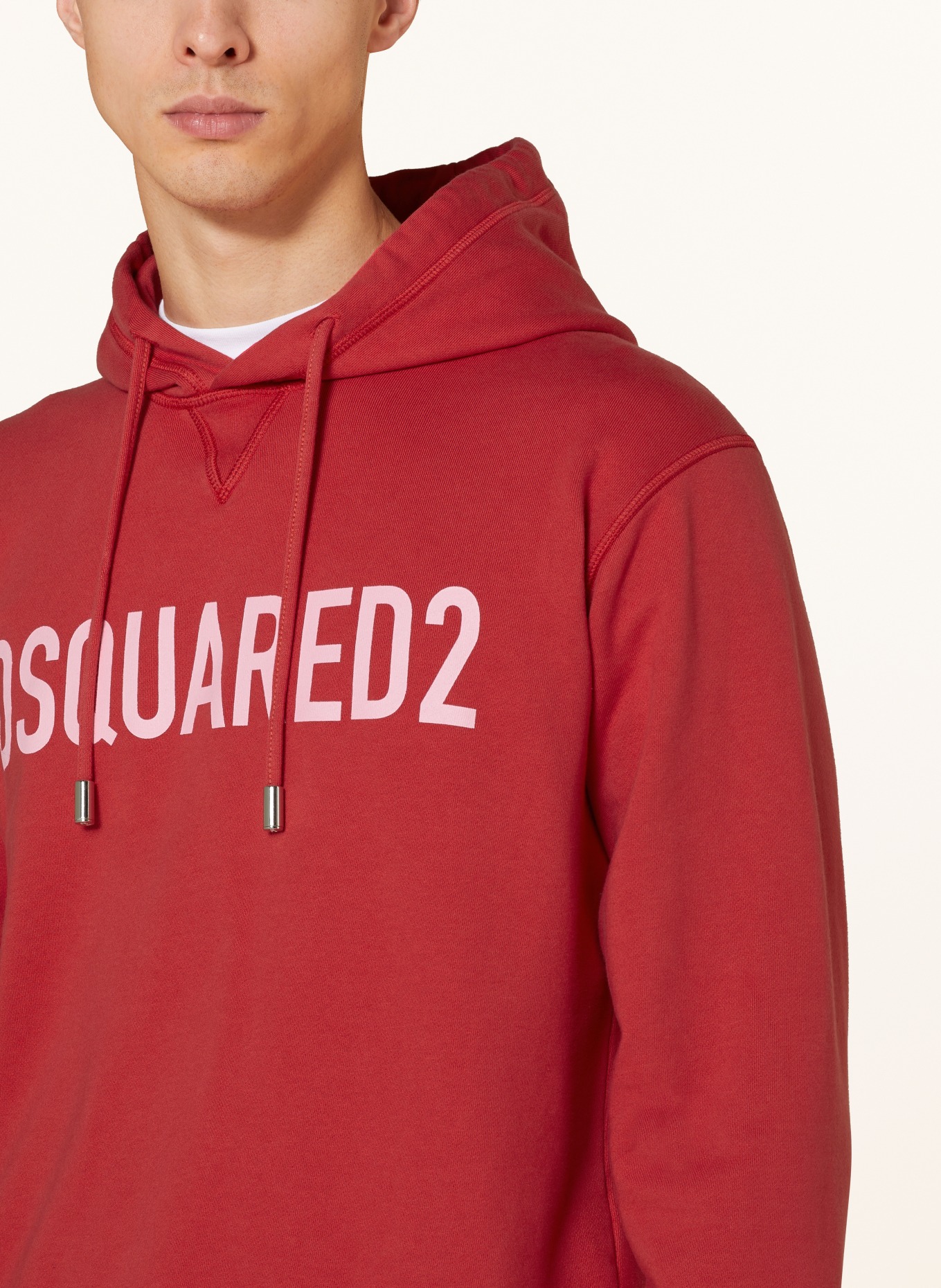 DSQUARED2 Hoodie, Color: RED (Image 5)