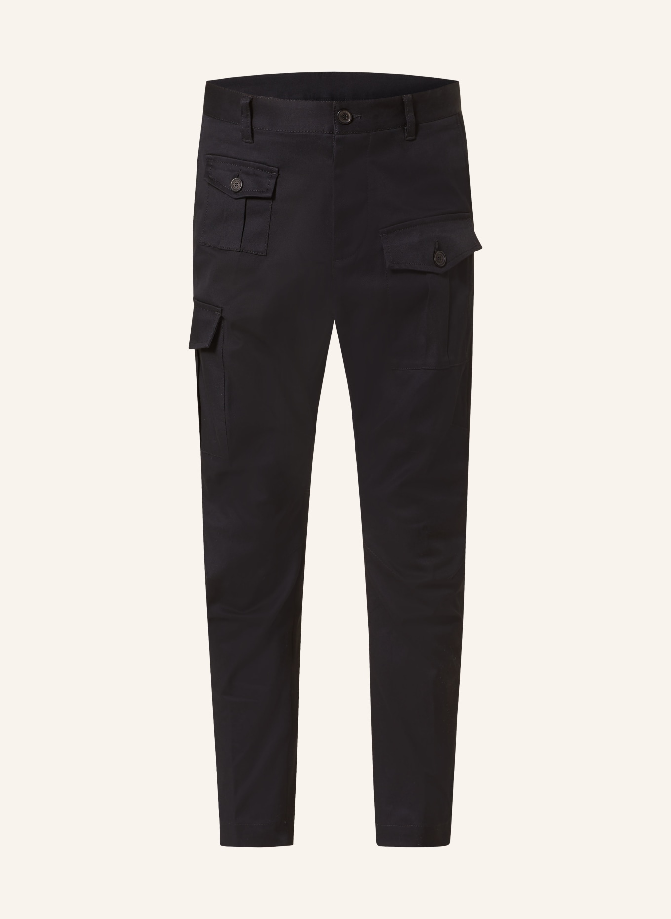 DSQUARED2 Cargo pants Sexy cargo fit, Color: BLACK (Image 1)