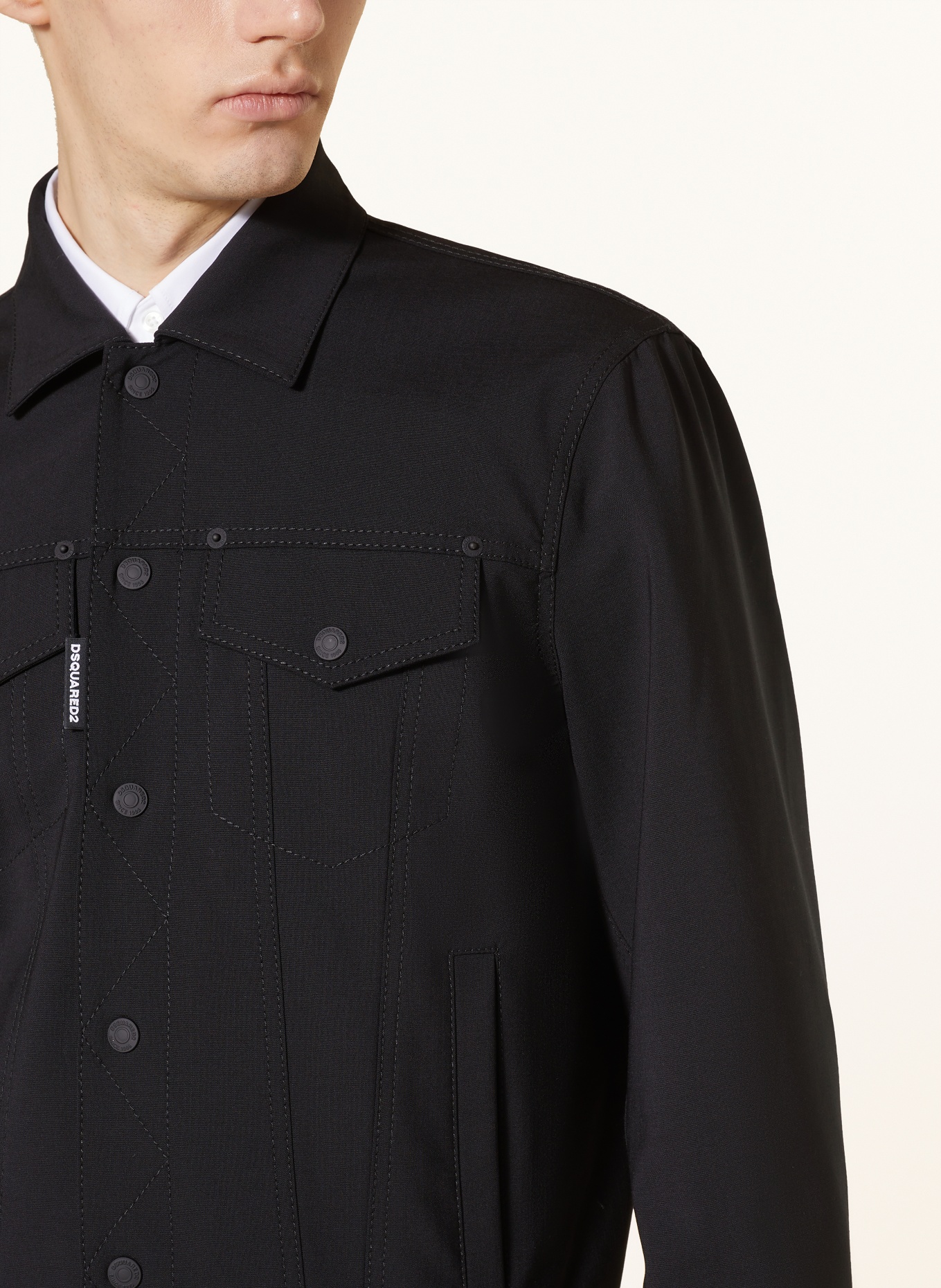 DSQUARED2 Jacket, Color: BLACK (Image 4)