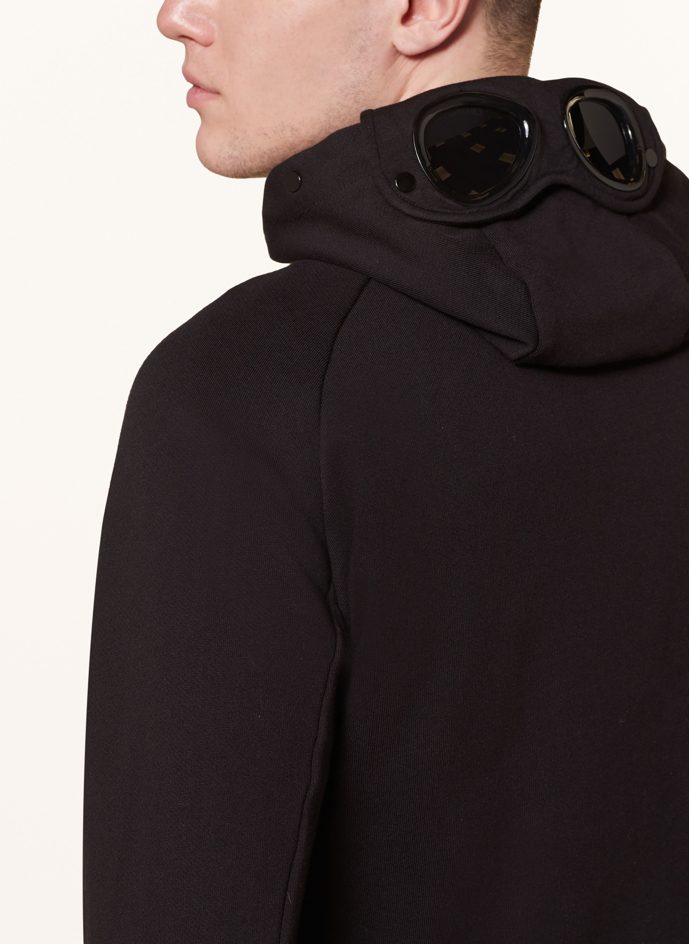 C.P. COMPANY Sweat jacket, Color: BLACK (Image 6)