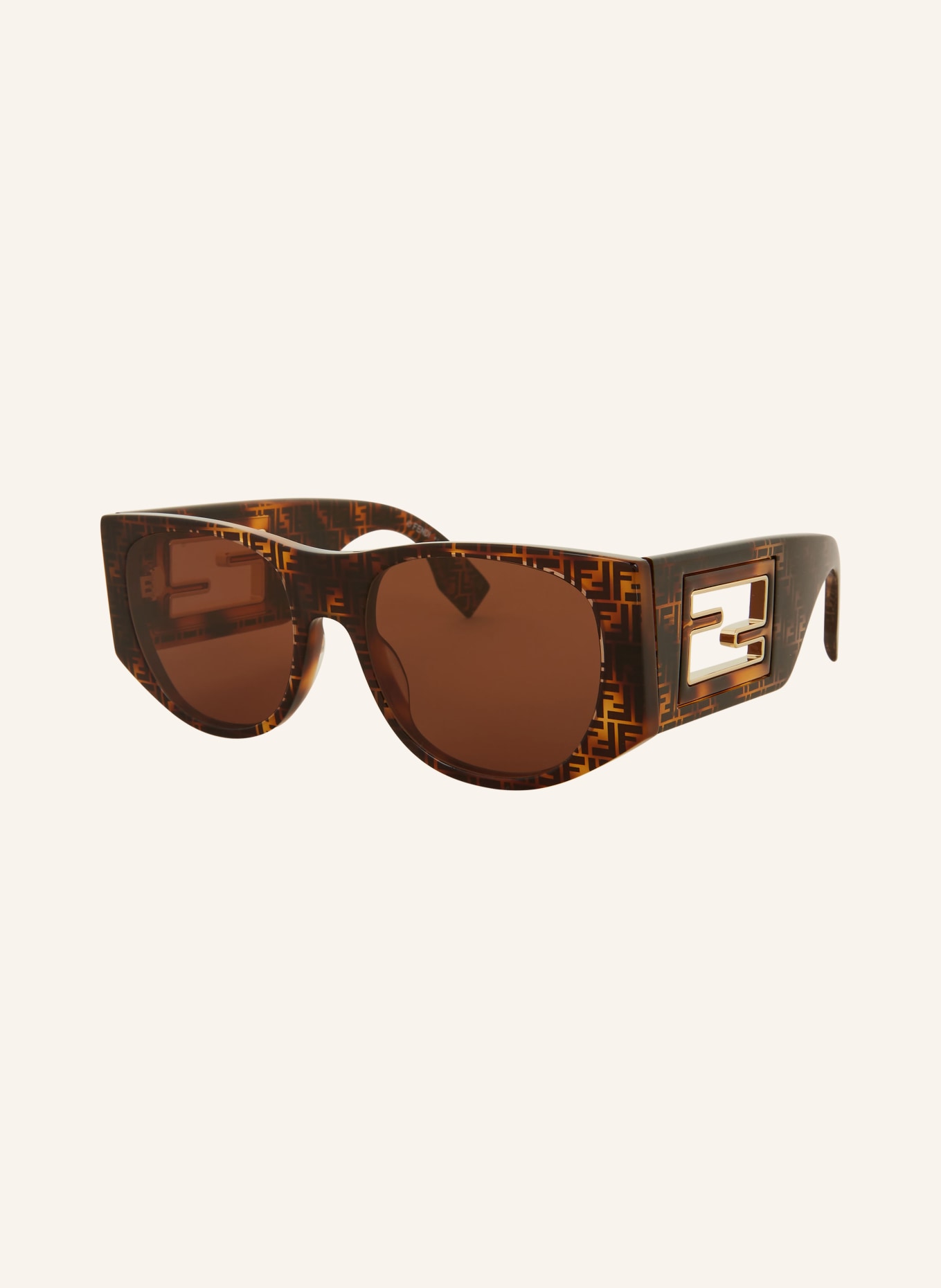 FENDI Sonnenbrille FN000725 BAGUETTE: 4402D1 - HAVANA/ BRAUN