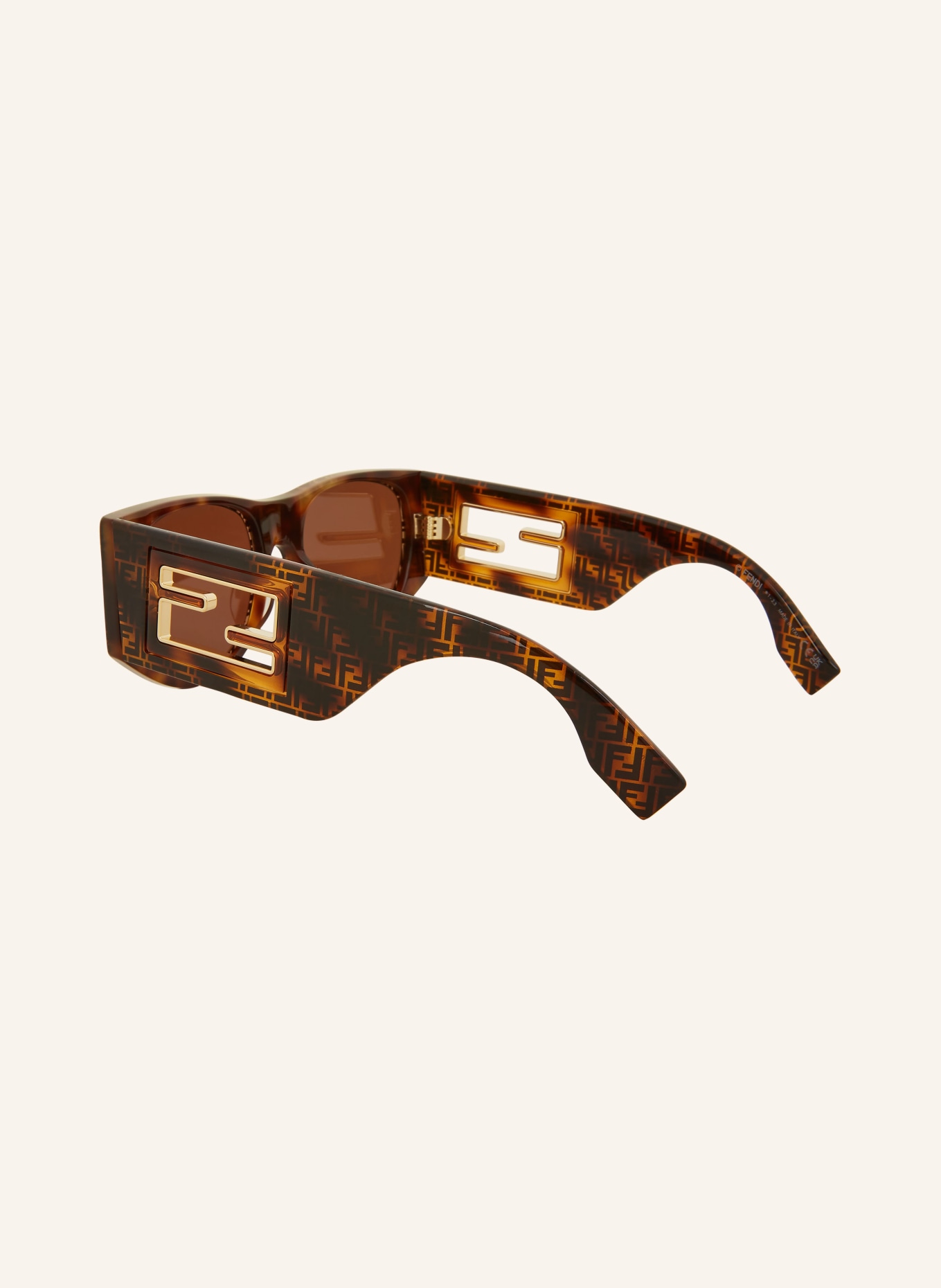 FENDI Sonnenbrille FN000725 BAGUETTE: 4402D1 - HAVANA/ BRAUN