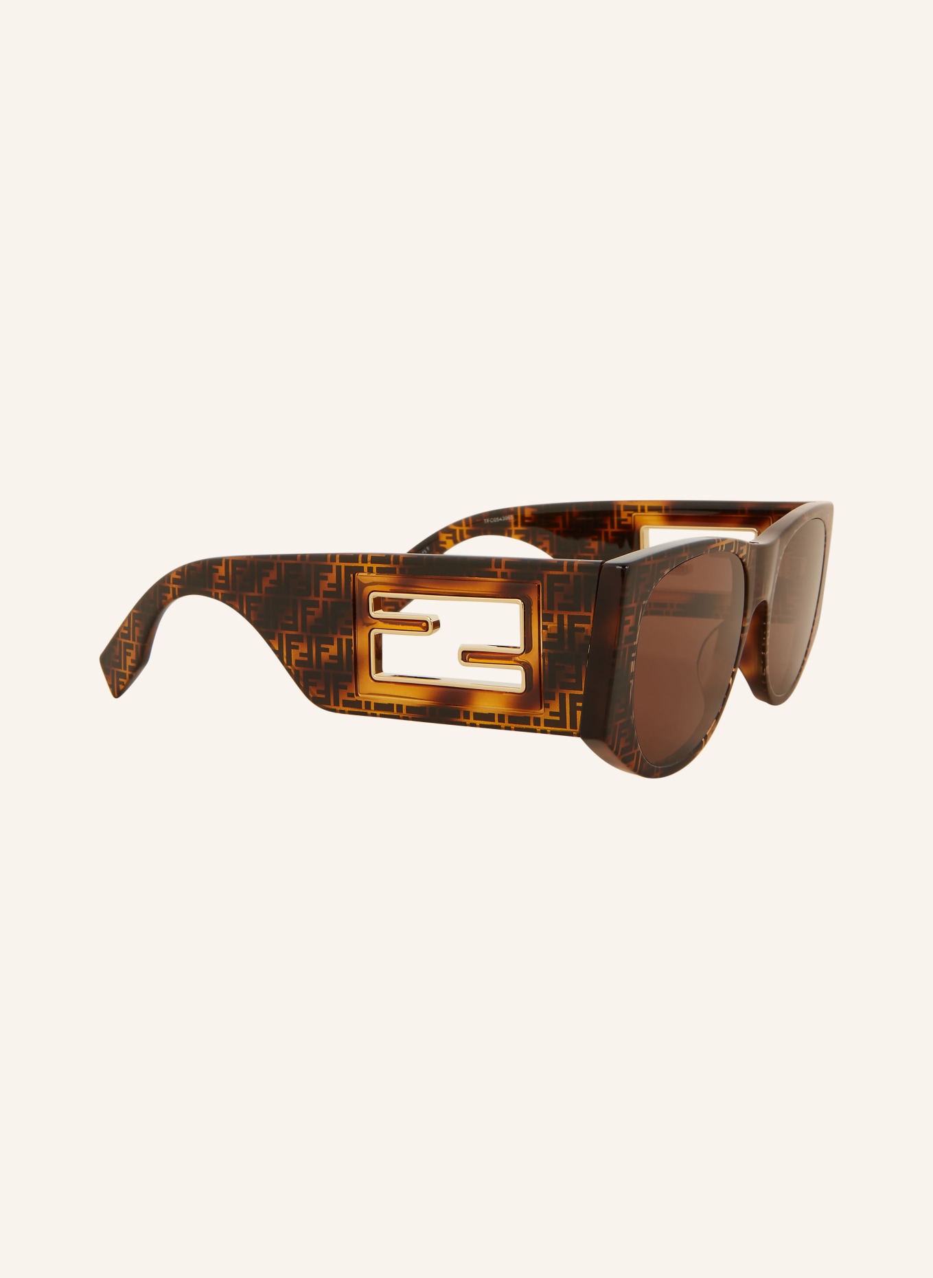 FENDI Sonnenbrille FN000725 BAGUETTE: 4402D1 - HAVANA/ BRAUN