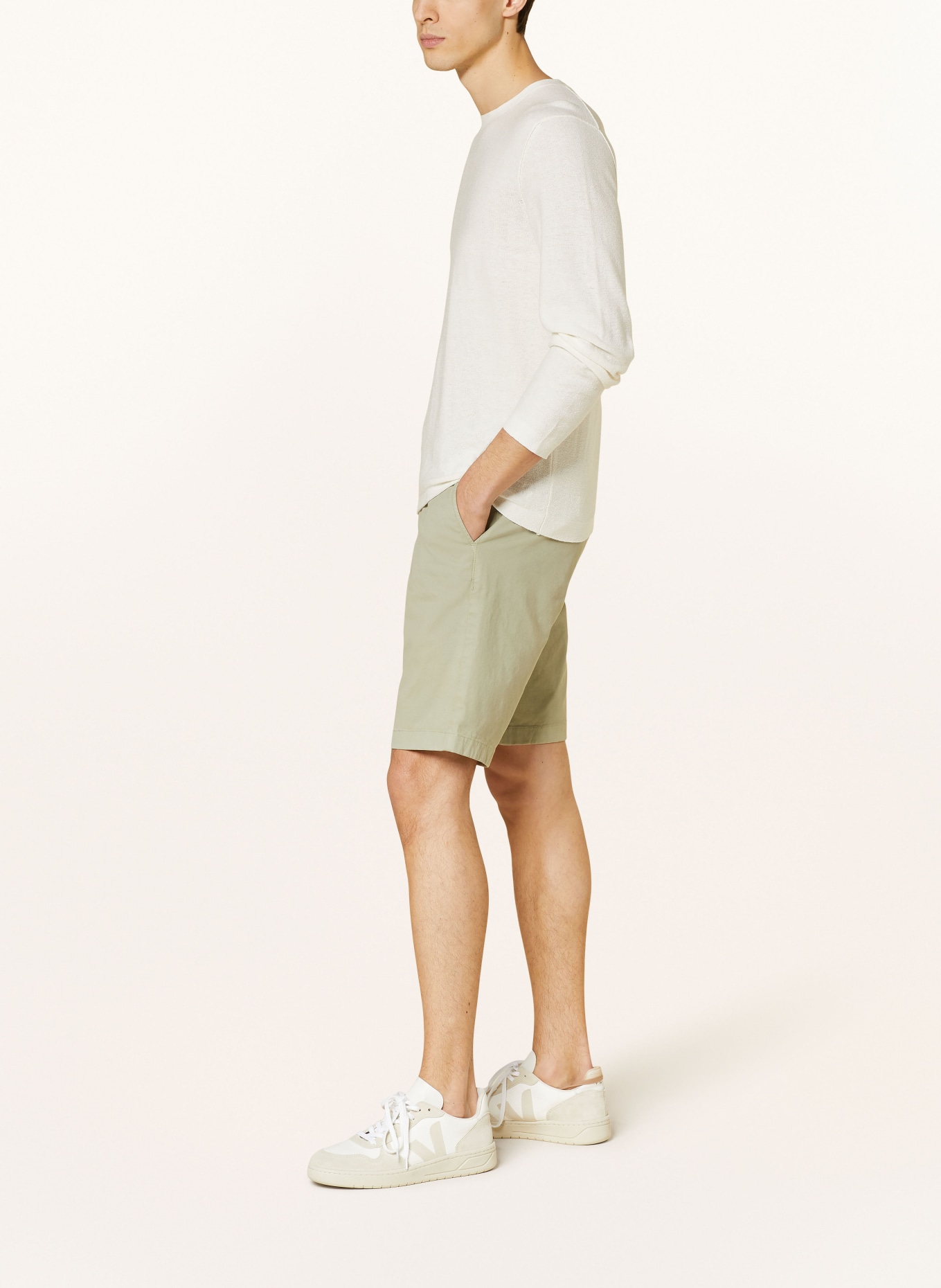 Marc O'Polo Shorts RESO regular fit, Color: LIGHT GREEN (Image 4)