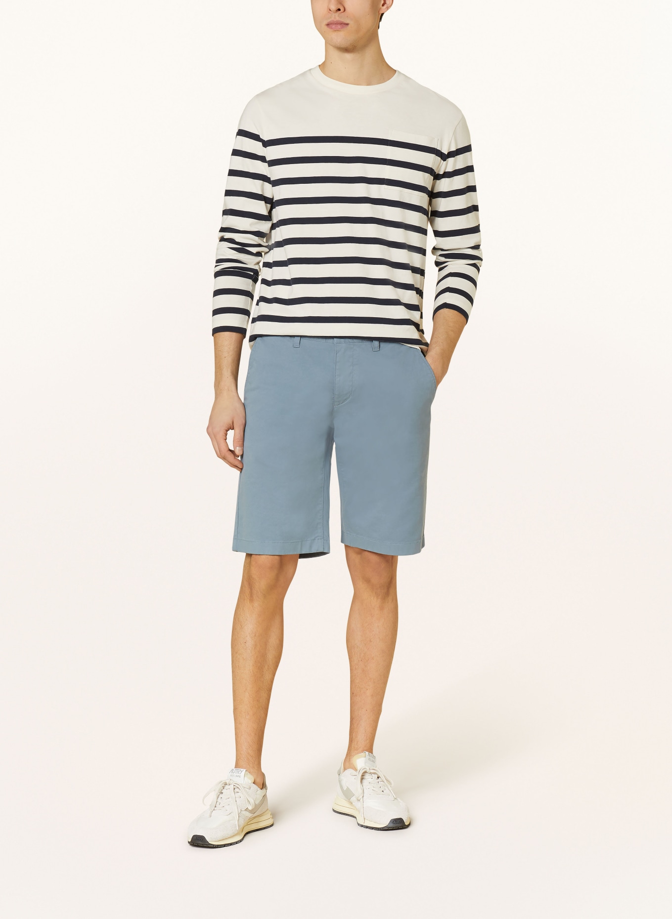 Marc O'Polo Shorts RESO Regular Fit, Farbe: HELLBLAU (Bild 2)