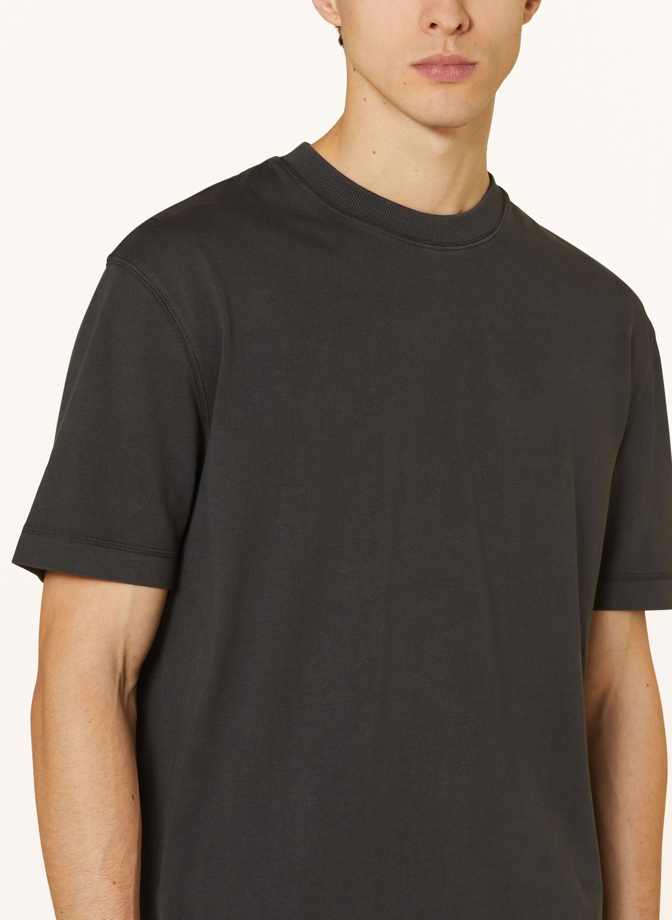 Marc O'Polo T-shirt, Color: BLACK (Image 4)
