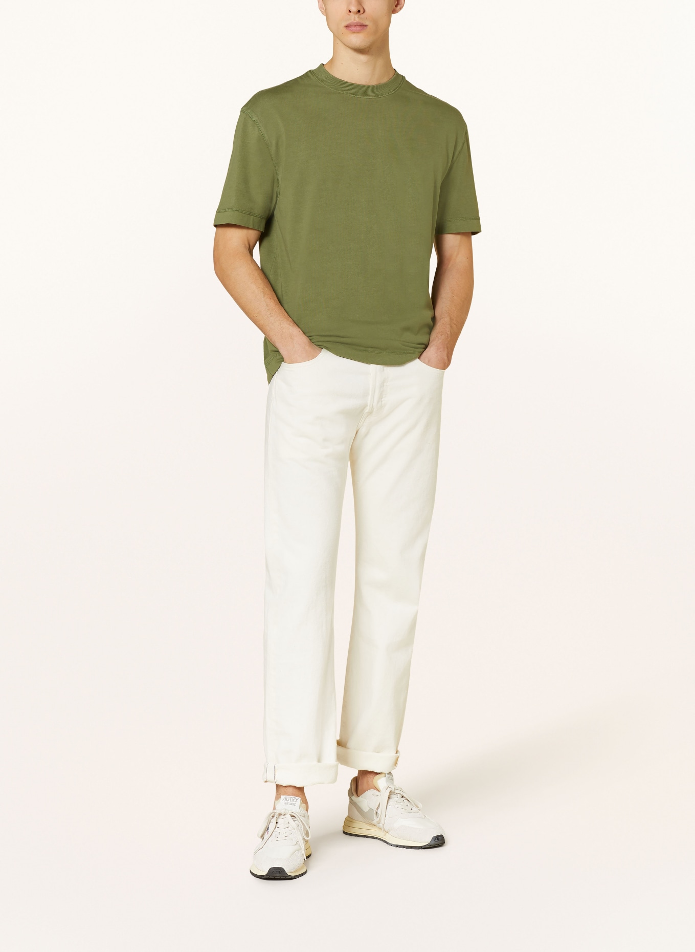 Marc O'Polo T-shirt, Color: OLIVE (Image 2)