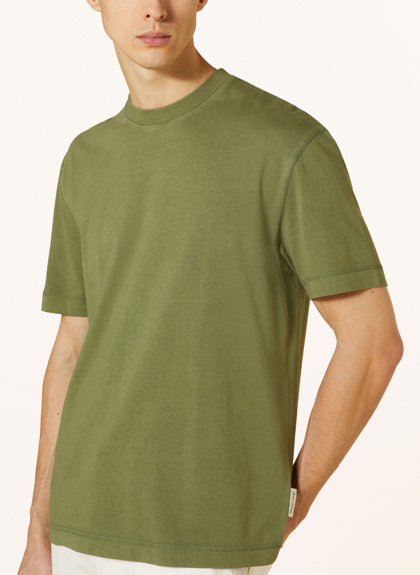 Marc O'Polo T-shirt, Color: OLIVE (Image 4)