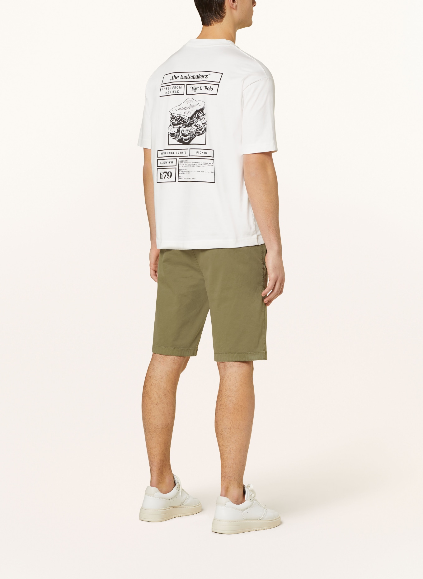 Marc O'Polo T-Shirt, Farbe: WEISS (Bild 2)