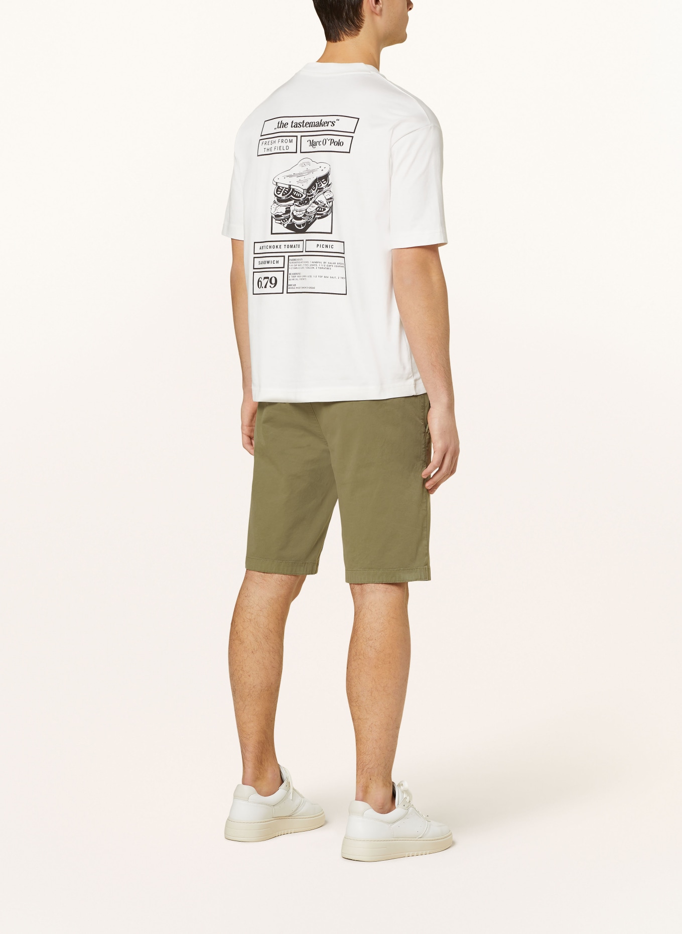 Marc O'Polo T-shirt, Color: WHITE (Image 2)