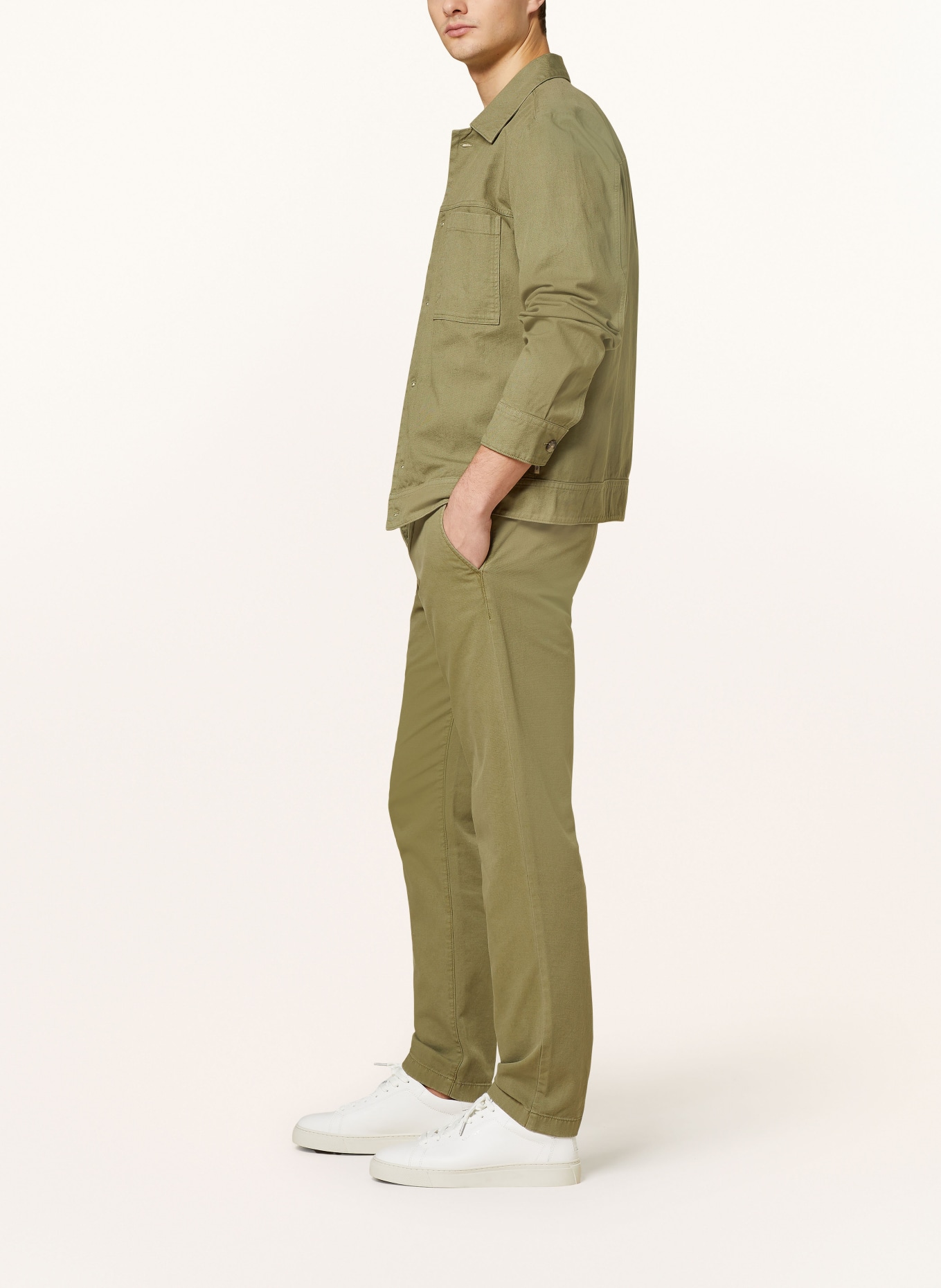 Marc O'Polo Chinos tapered fit, Color: OLIVE (Image 4)