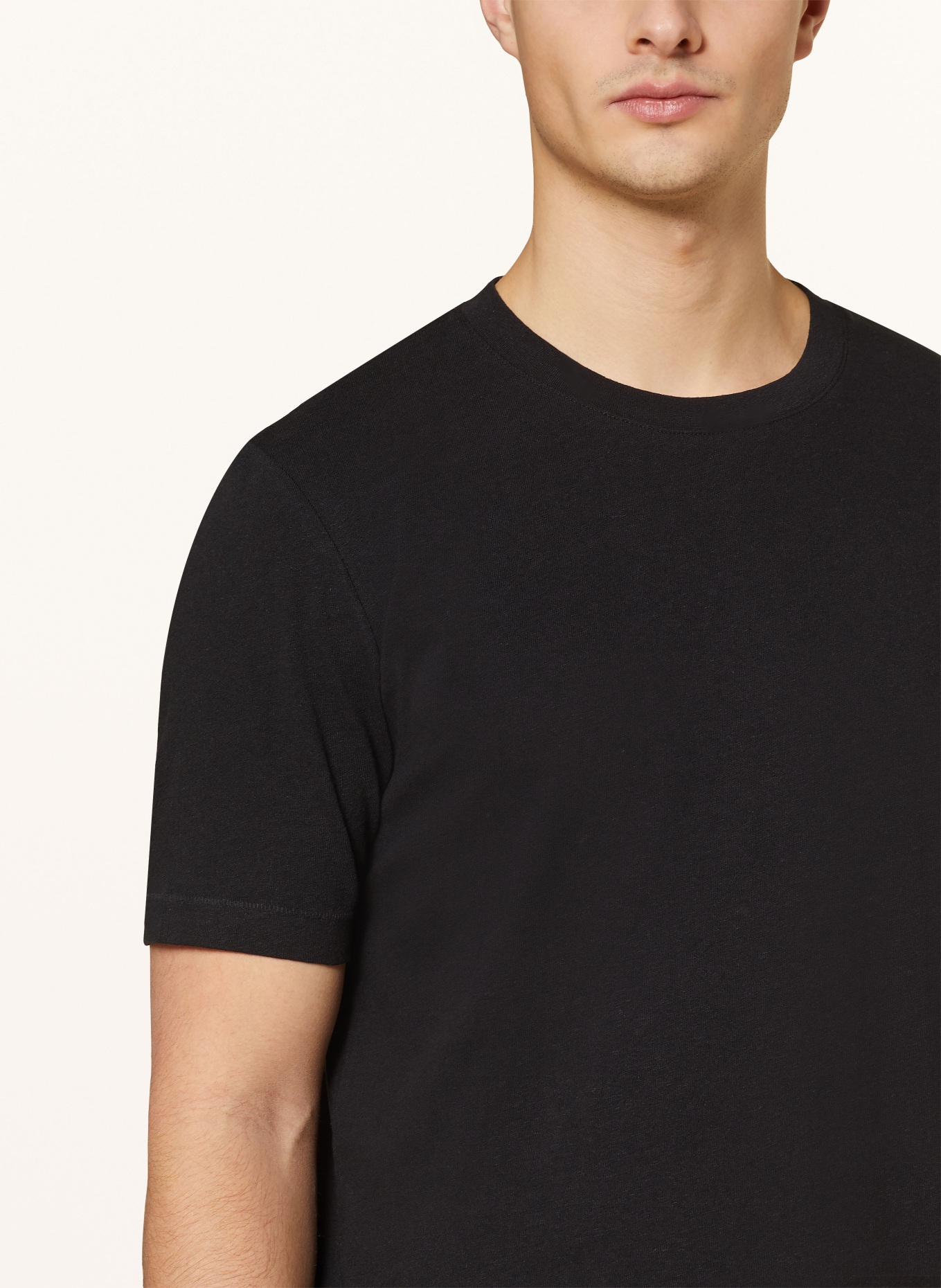 Marc O'Polo T-shirt, Color: BLACK (Image 4)