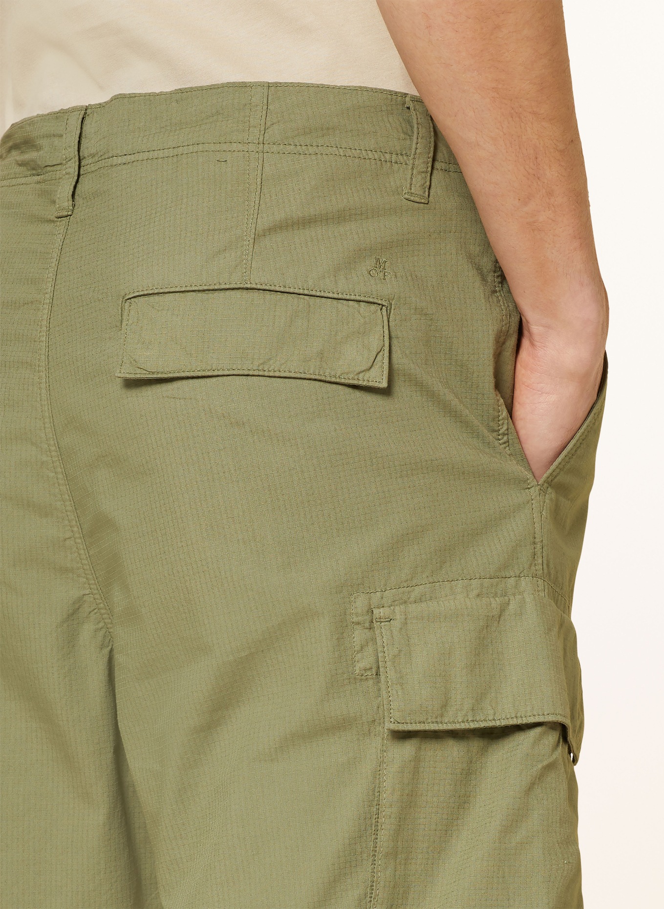 Marc O'Polo Cargoshorts ERKSJÖ Relaxed Fit, Farbe: OLIV (Bild 5)