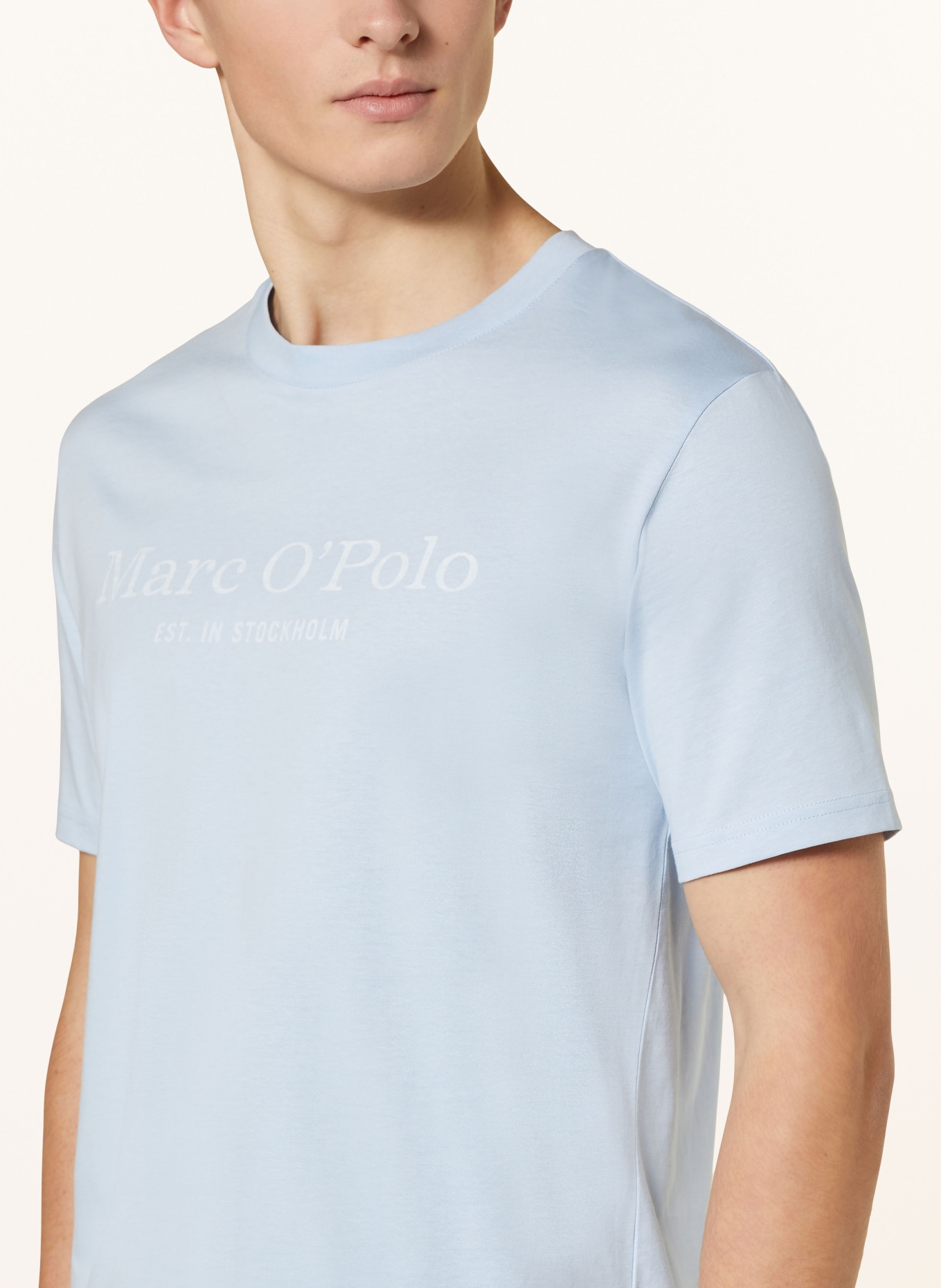 Marc O'Polo T-Shirt, Farbe: HELLBLAU (Bild 4)