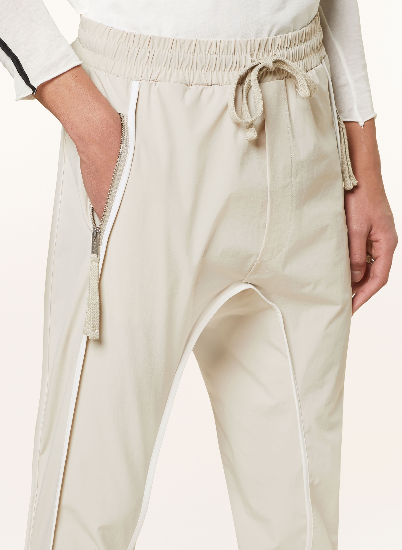 thom/krom Track pants, Color: LIGHT BROWN (Image 5)