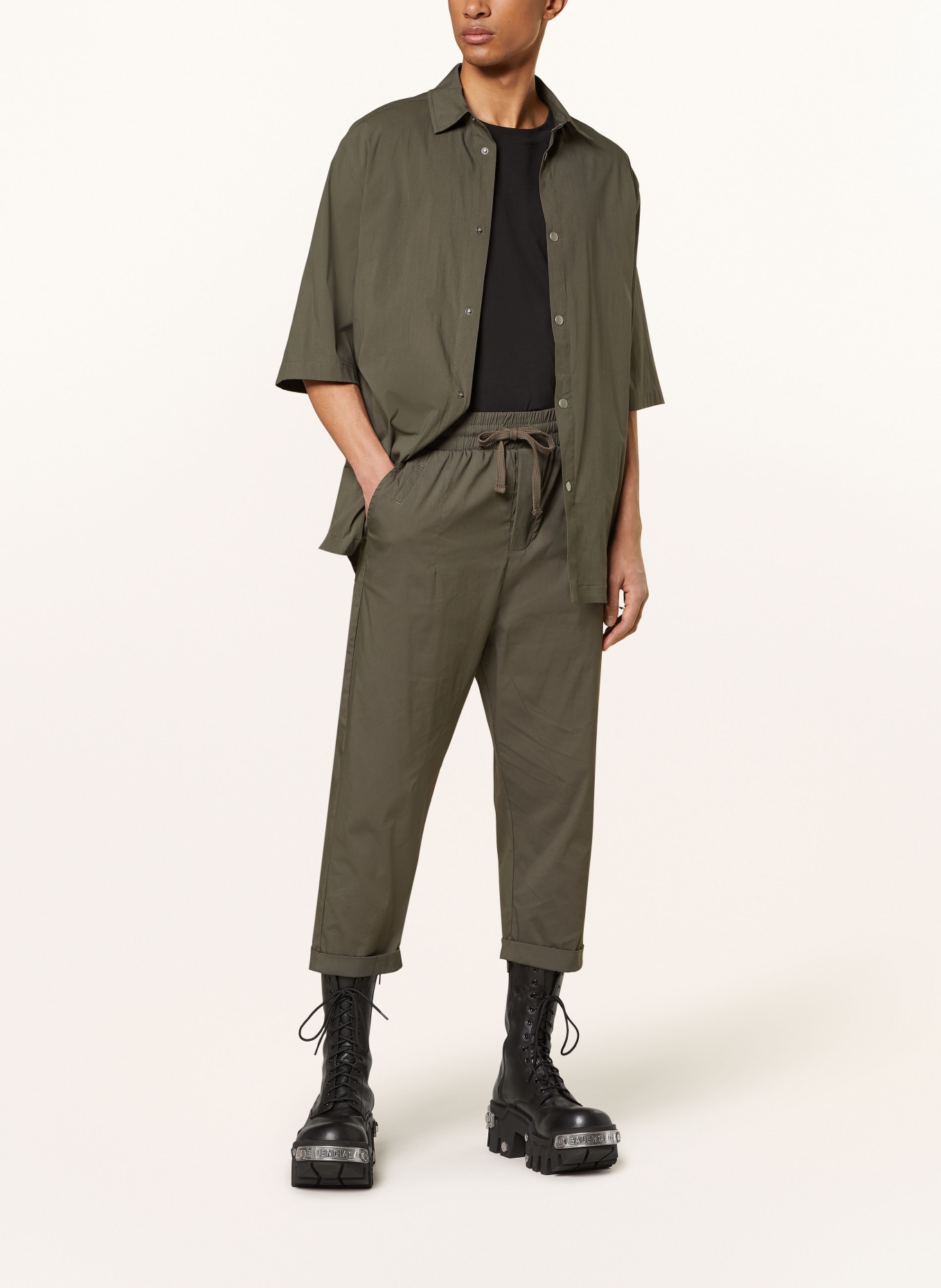 thom/krom Pants in jogger style slim fit, Color: KHAKI (Image 2)